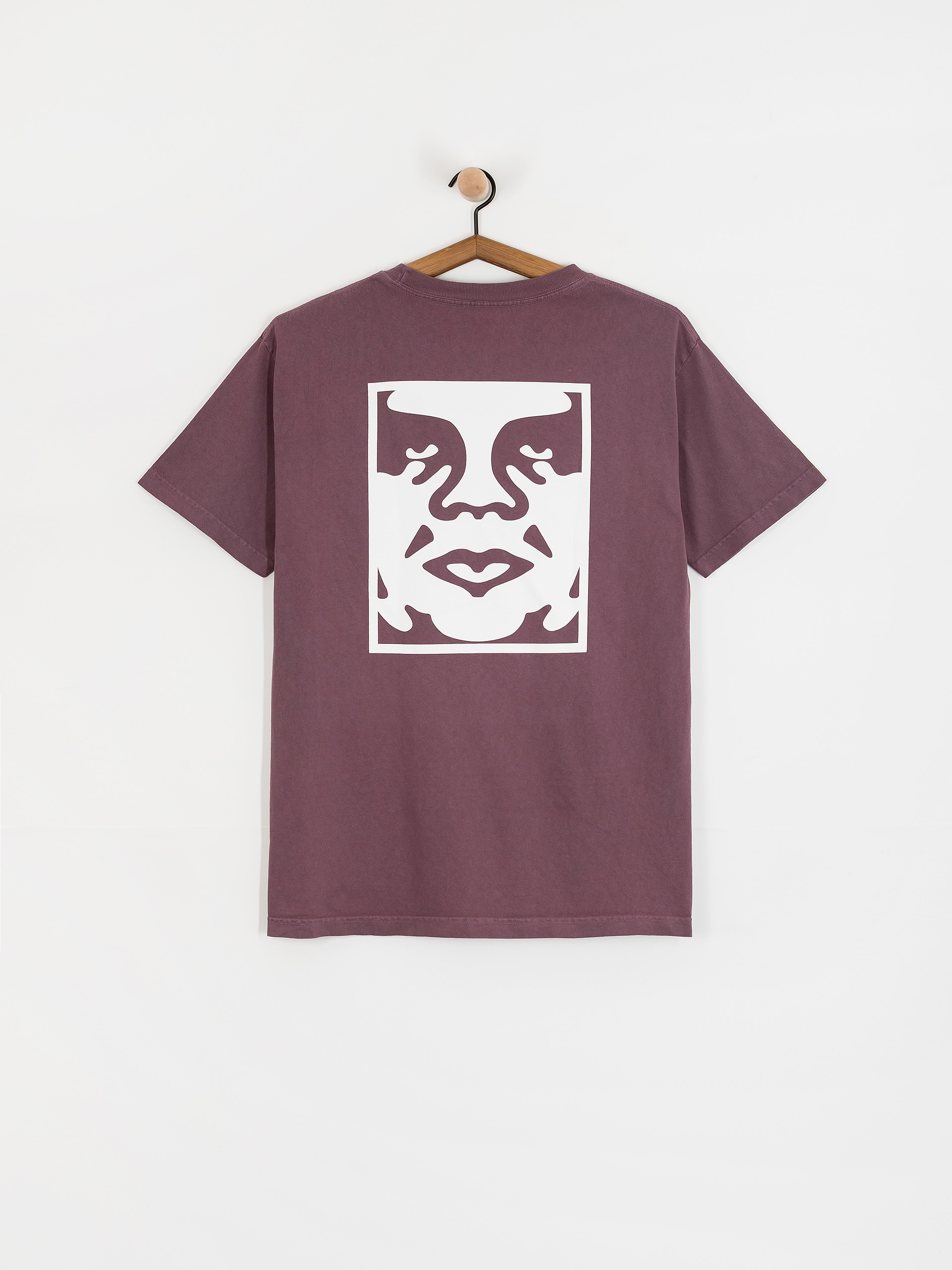 Tricou OBEY Obey Bold Icon Face (pigment plum perfect)