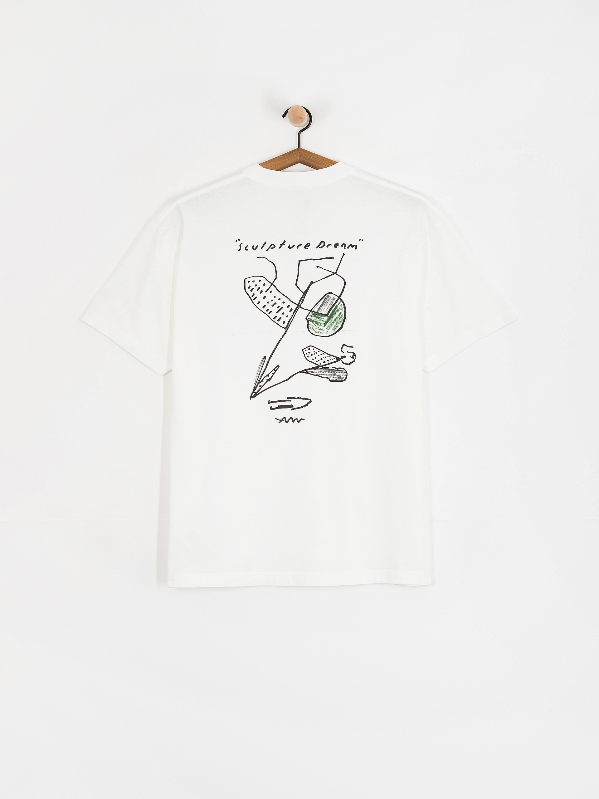 Tricou Polar Skate Sculpture Dream (white)