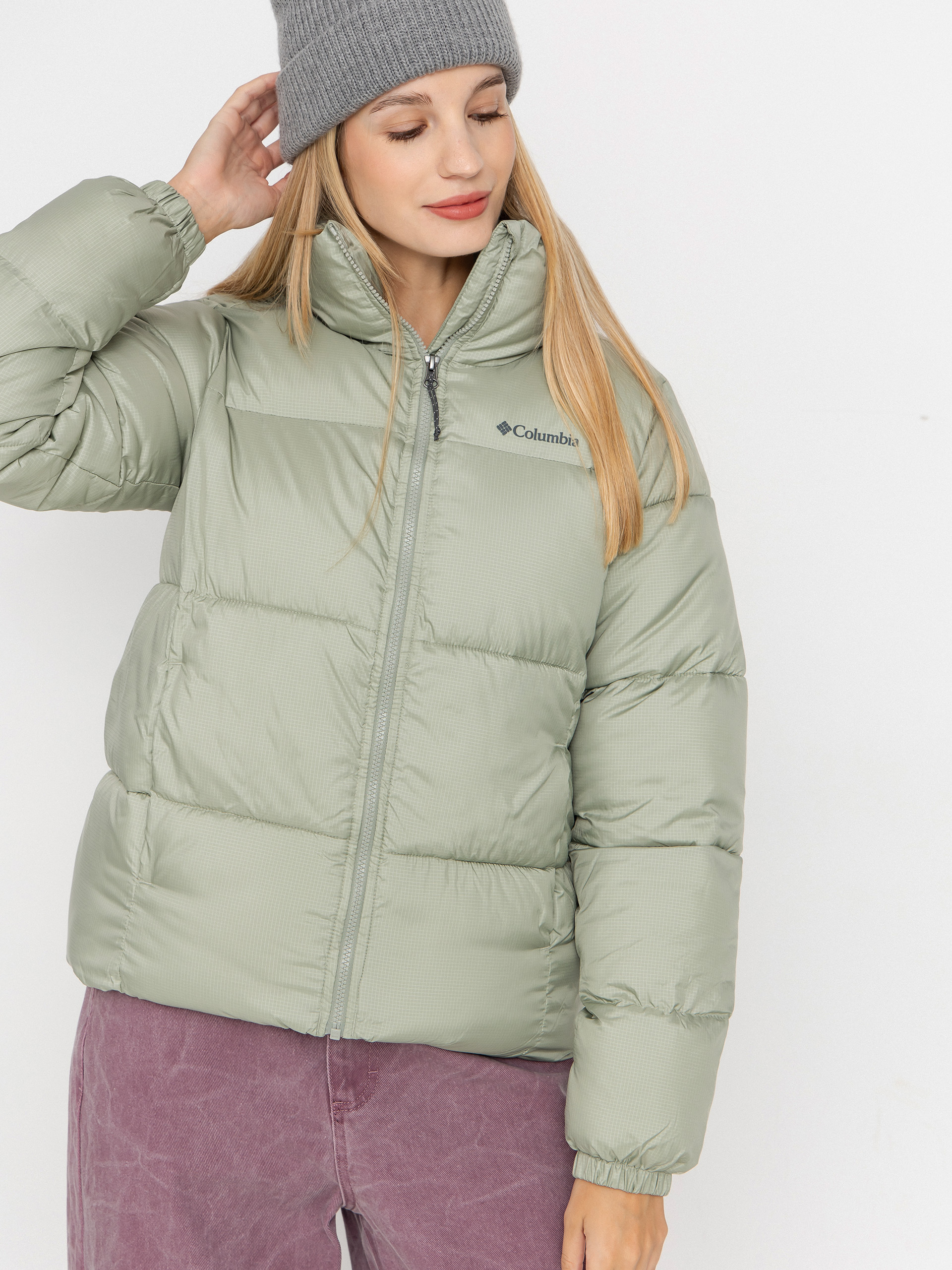 Geacă Columbia Puffect II Full Zip Wmn (safari)