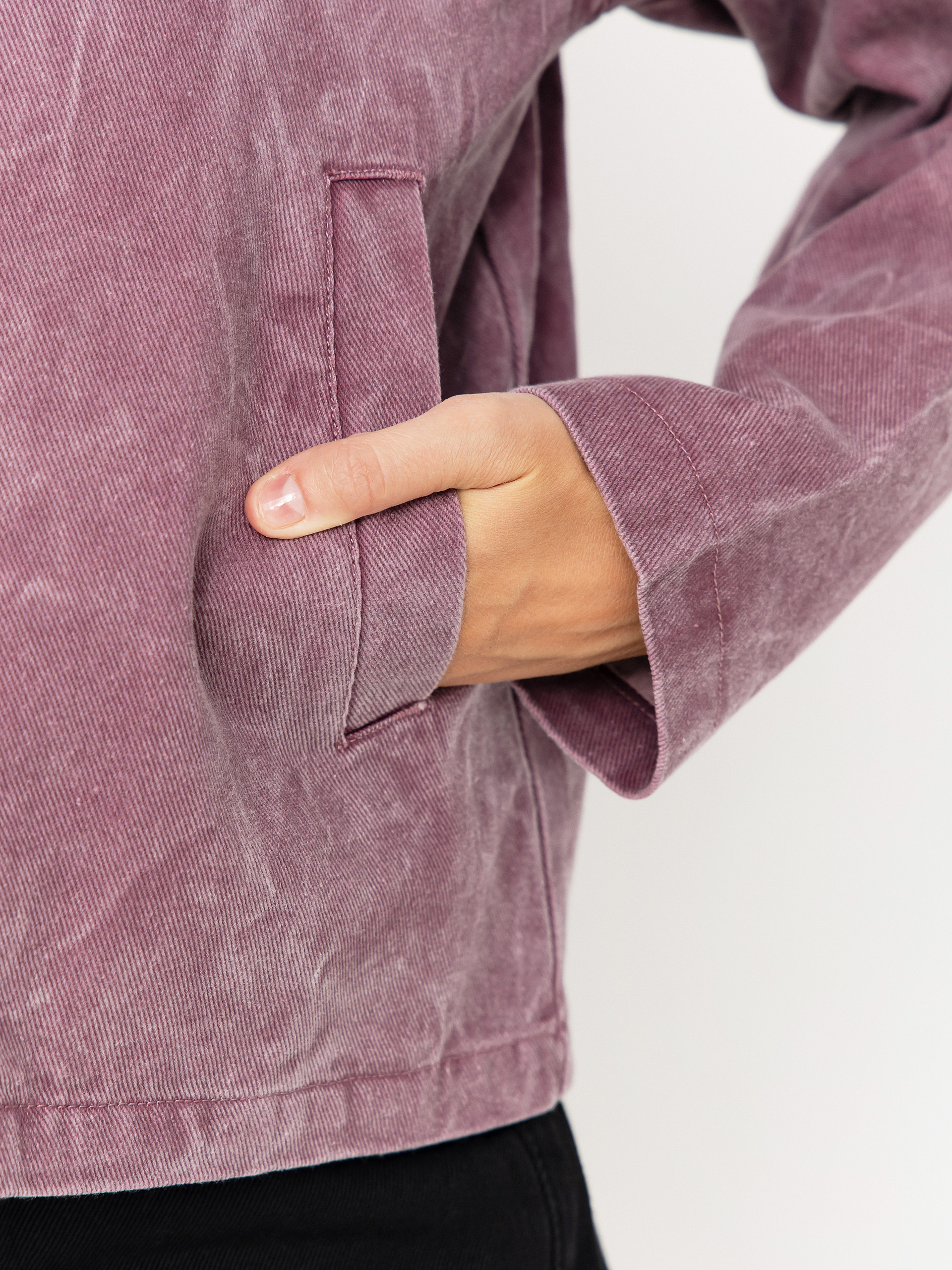 Geacă OBEY Donovan Zip Wmn (tulip wrinkle wash)