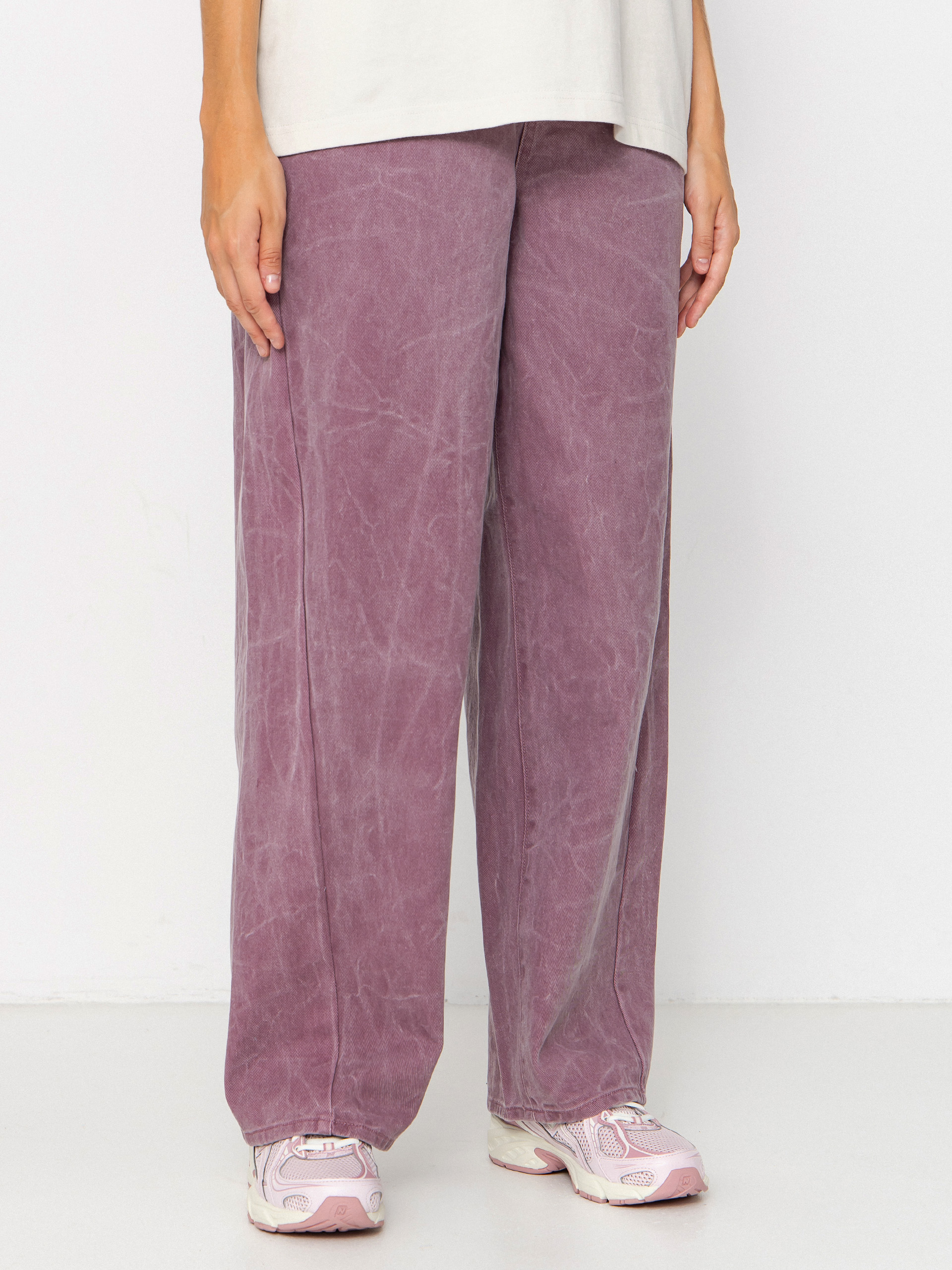 Pantaloni OBEY Donovan 5 Pocket Wmn (tulip wrinkle wash)