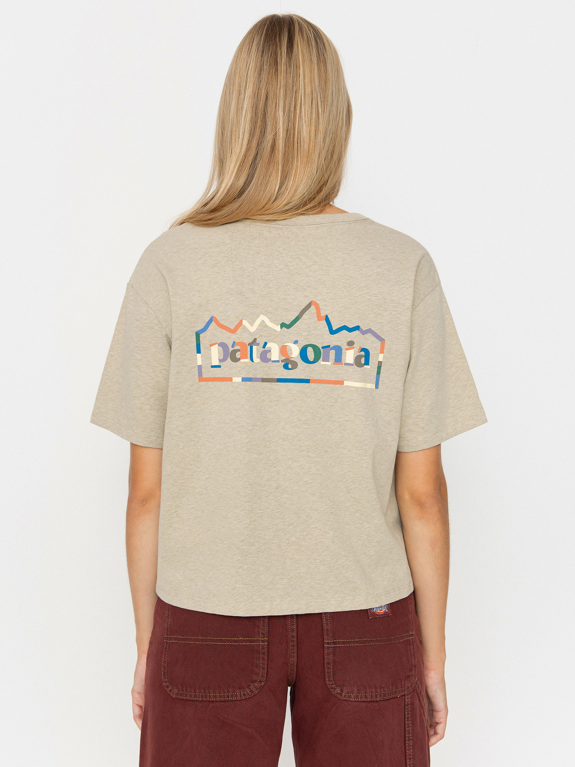 Tricou Patagonia Unity Fitz Easy Cut Responsibili Wmn (pumice)