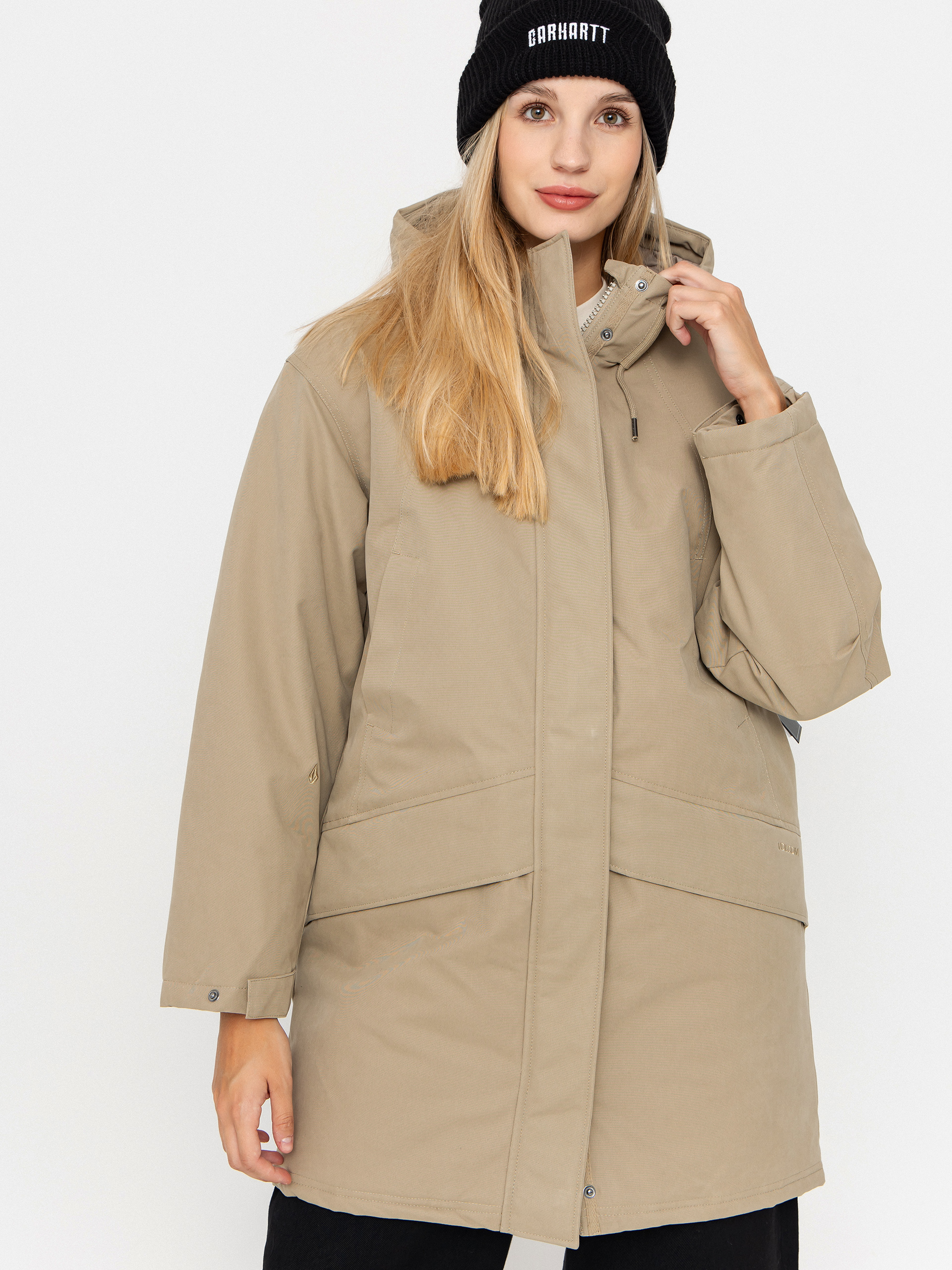 Geacu0103 Volcom Somestone 10K Parka Wmn (khaki)