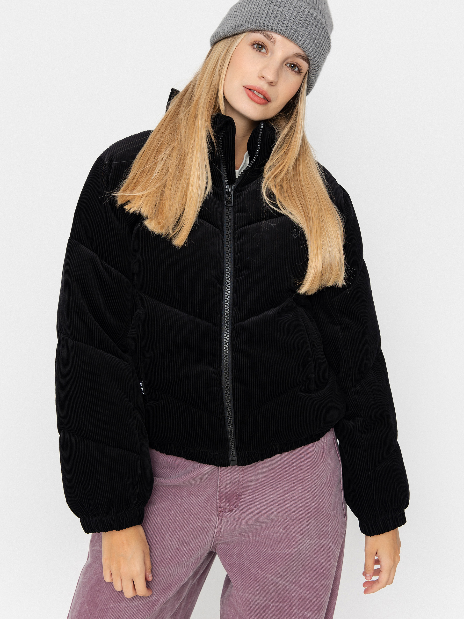 Geacu0103 Volcom Cord'n Stone Puff Wmn (black)