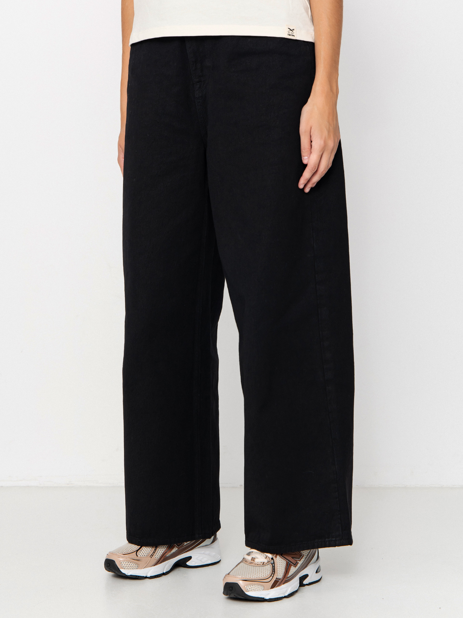 Pantaloni Volcom Beeggy Denim Wmn (black combo)