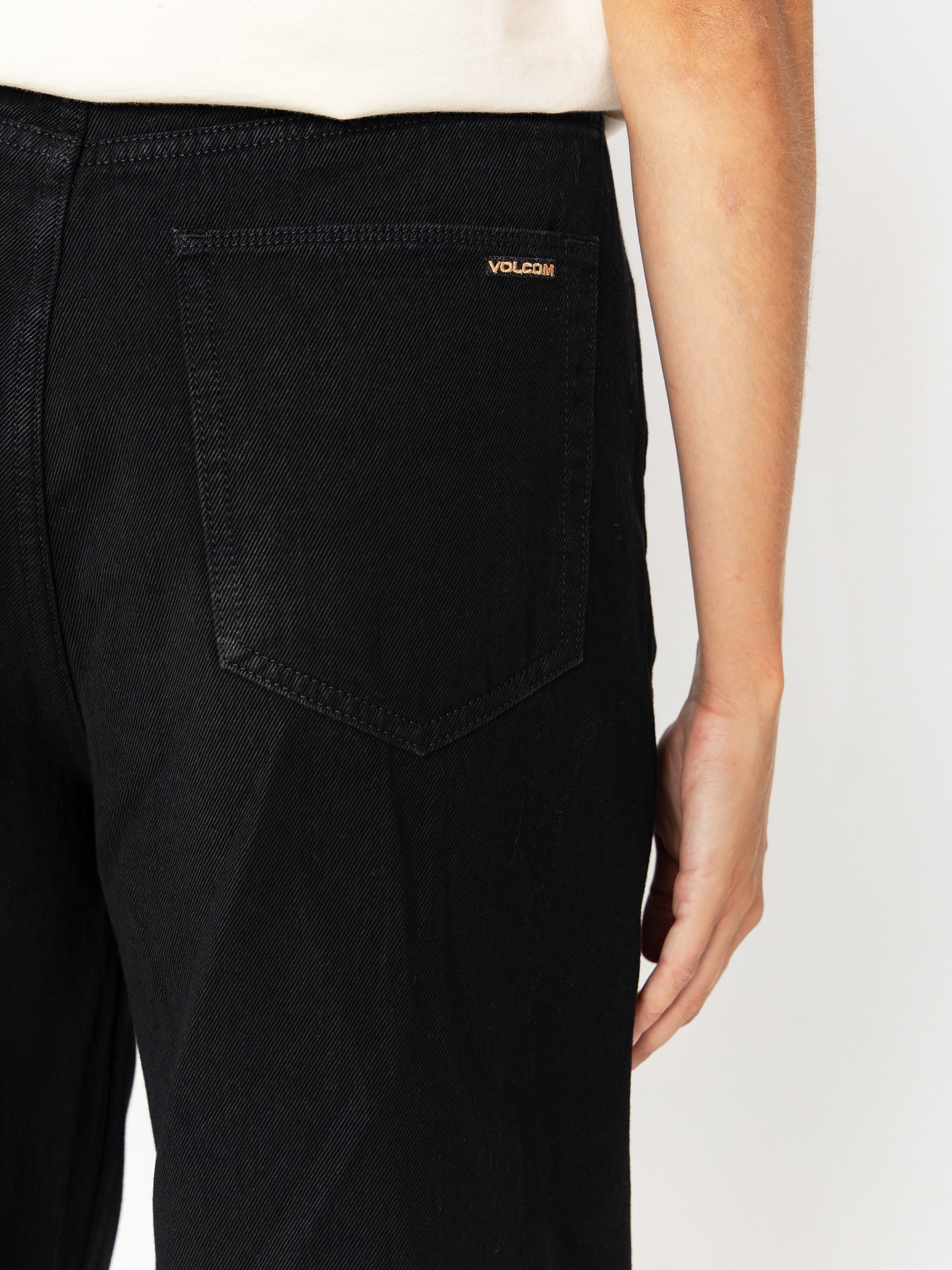 Pantaloni Volcom Beeggy Denim Wmn (black combo)