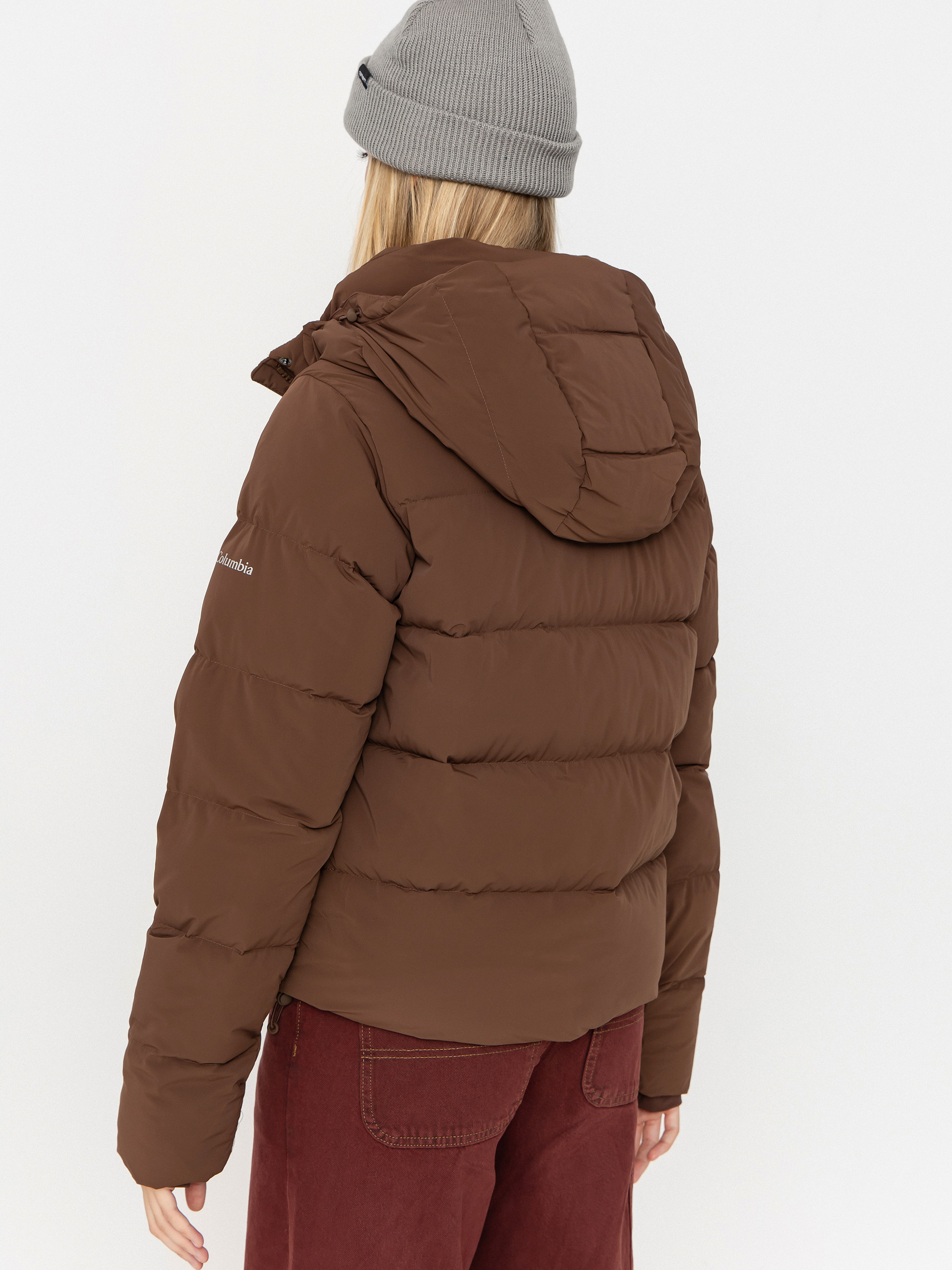 Geacă Columbia Amaze Puff Hooded Wmn (tobacco)
