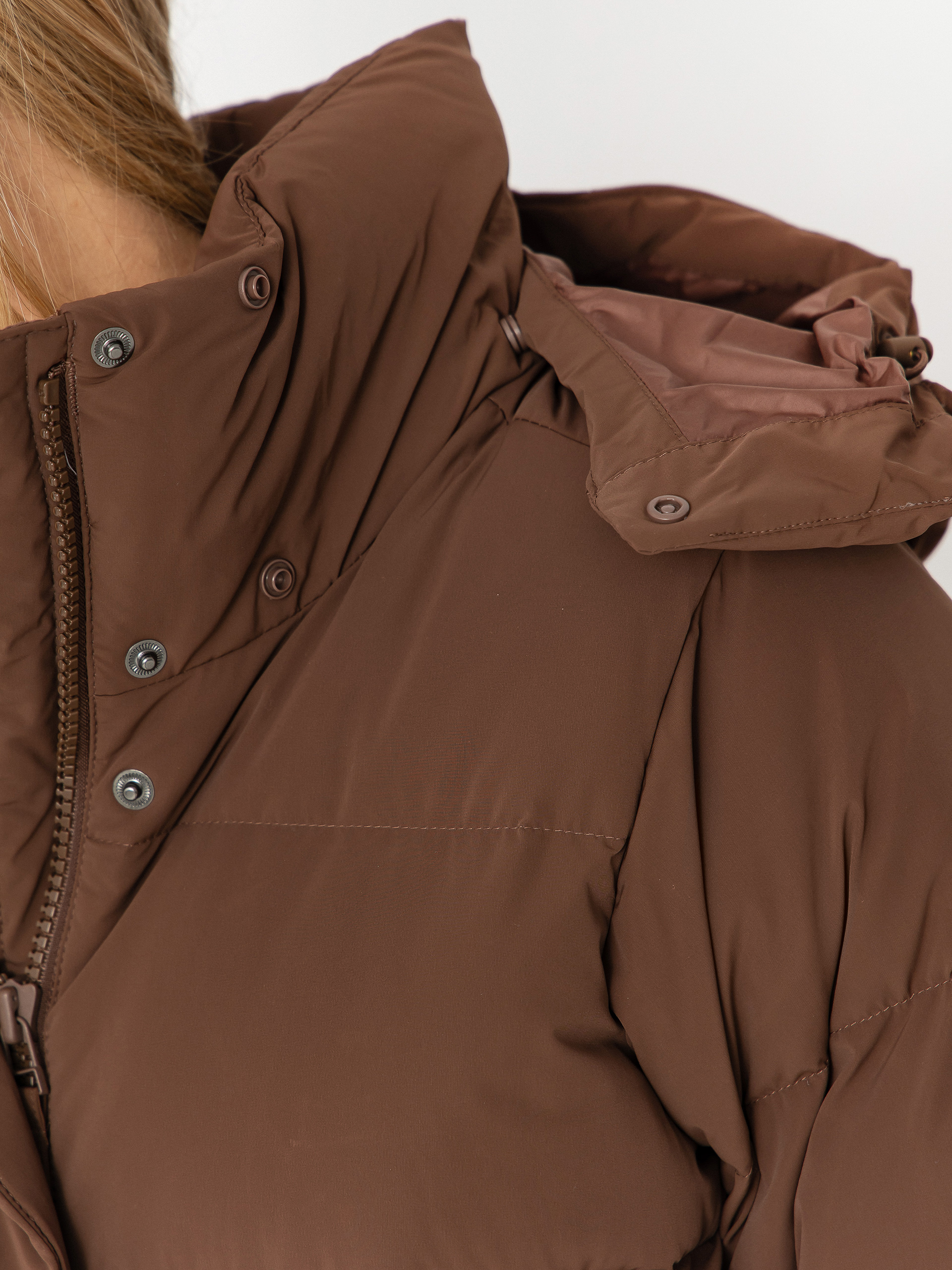 Geacă Columbia Amaze Puff Hooded Wmn (tobacco)