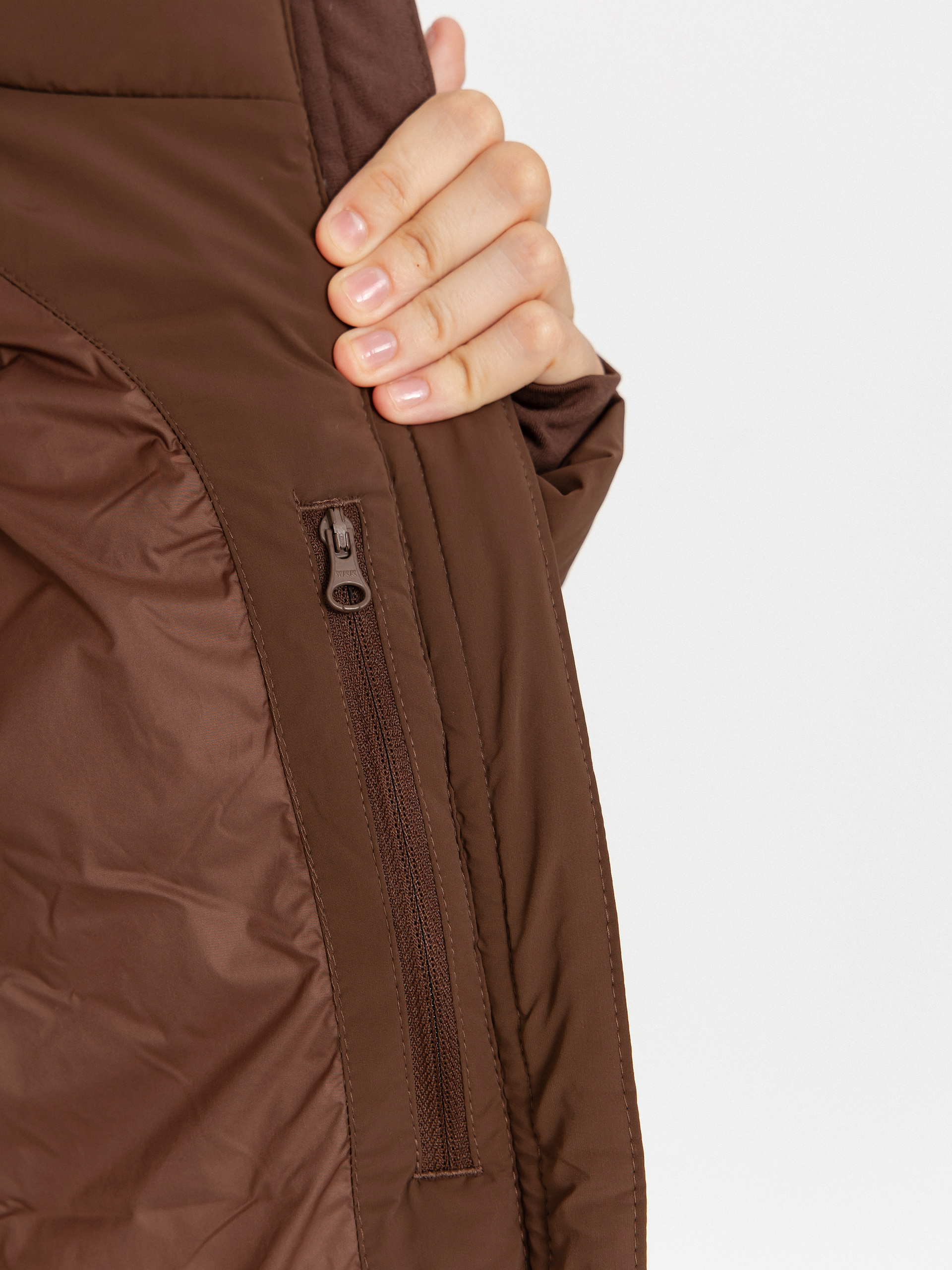 Geacă Columbia Amaze Puff Hooded Wmn (tobacco)