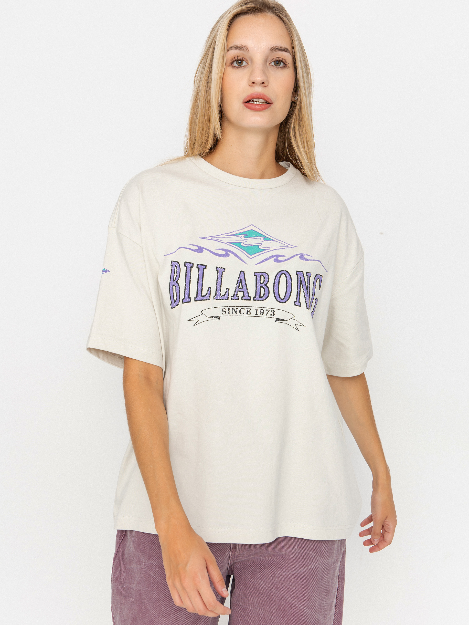 Tricou Billabong Wave Out Wmn (light grey)