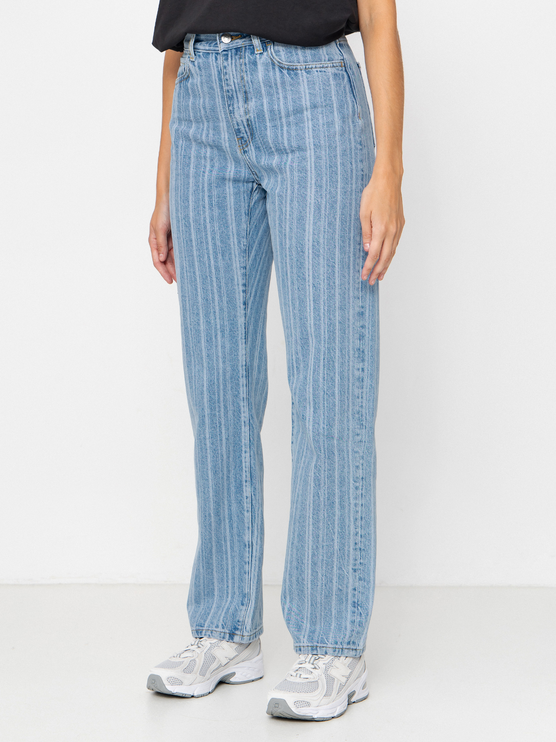 Pantaloni Carhartt WIP Rylan Wmn (rylan stripe/blue/stone bleached)