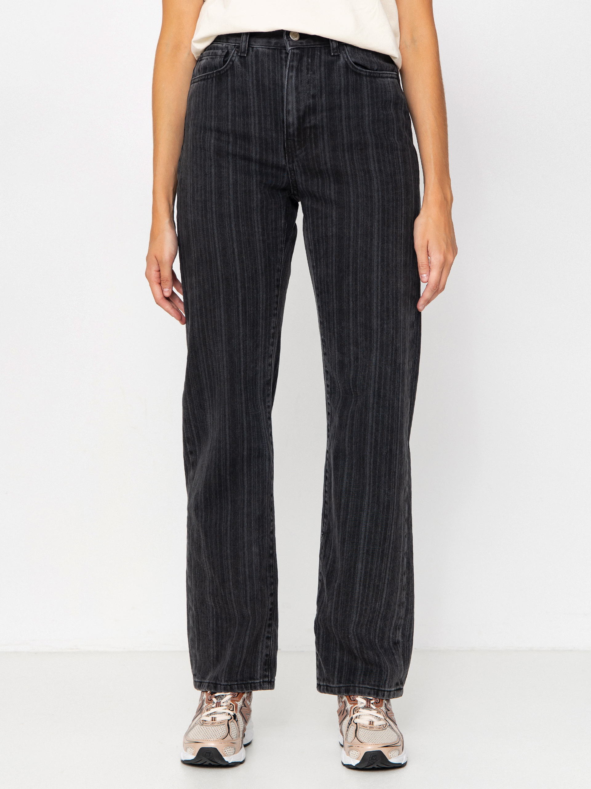 Pantaloni Carhartt WIP Rylan Wmn (rylan stripe/black/stone washed)