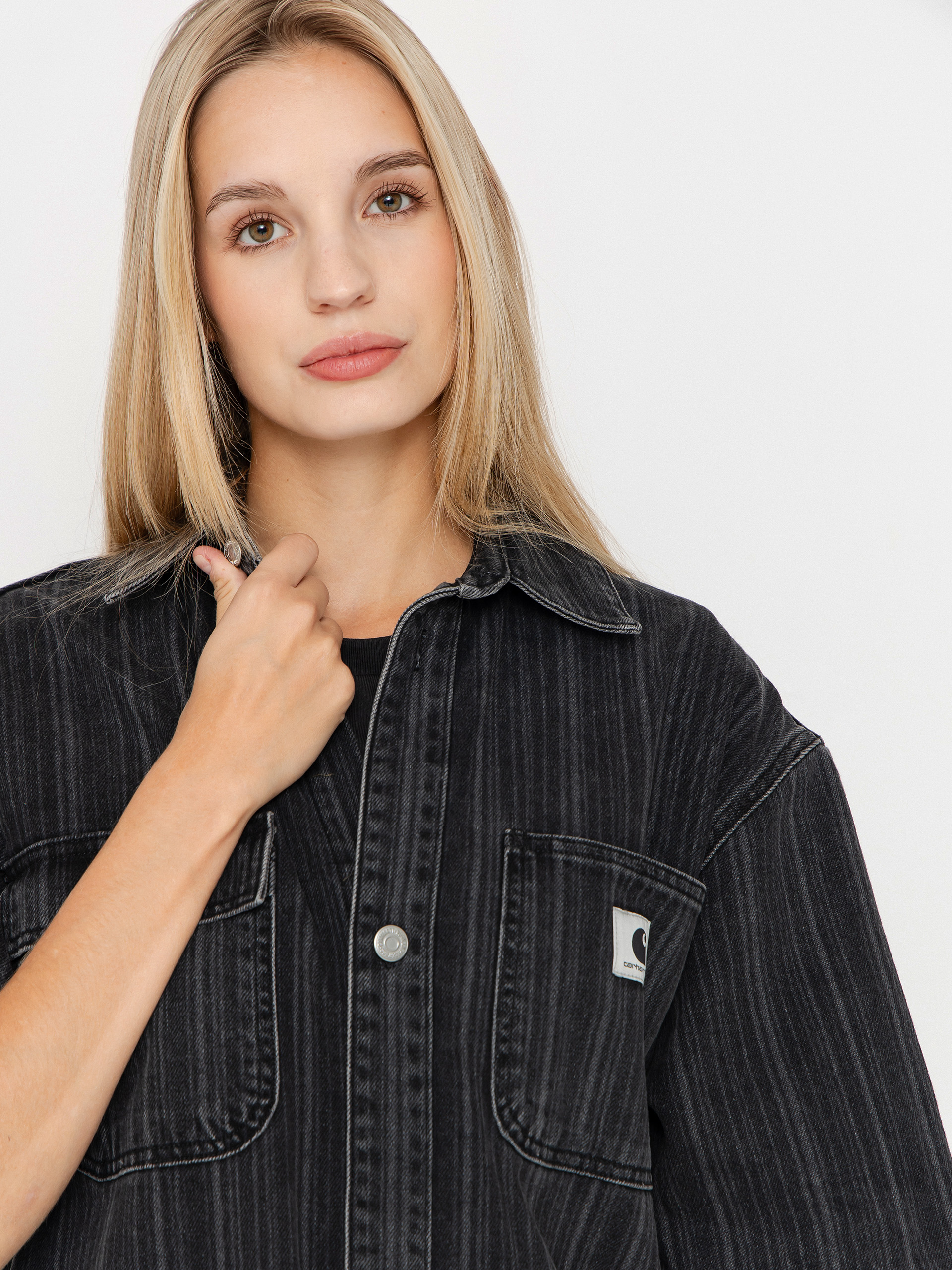Fustă Carhartt WIP Rylan Dress Wmn (rylan stripe/black/stone washed)