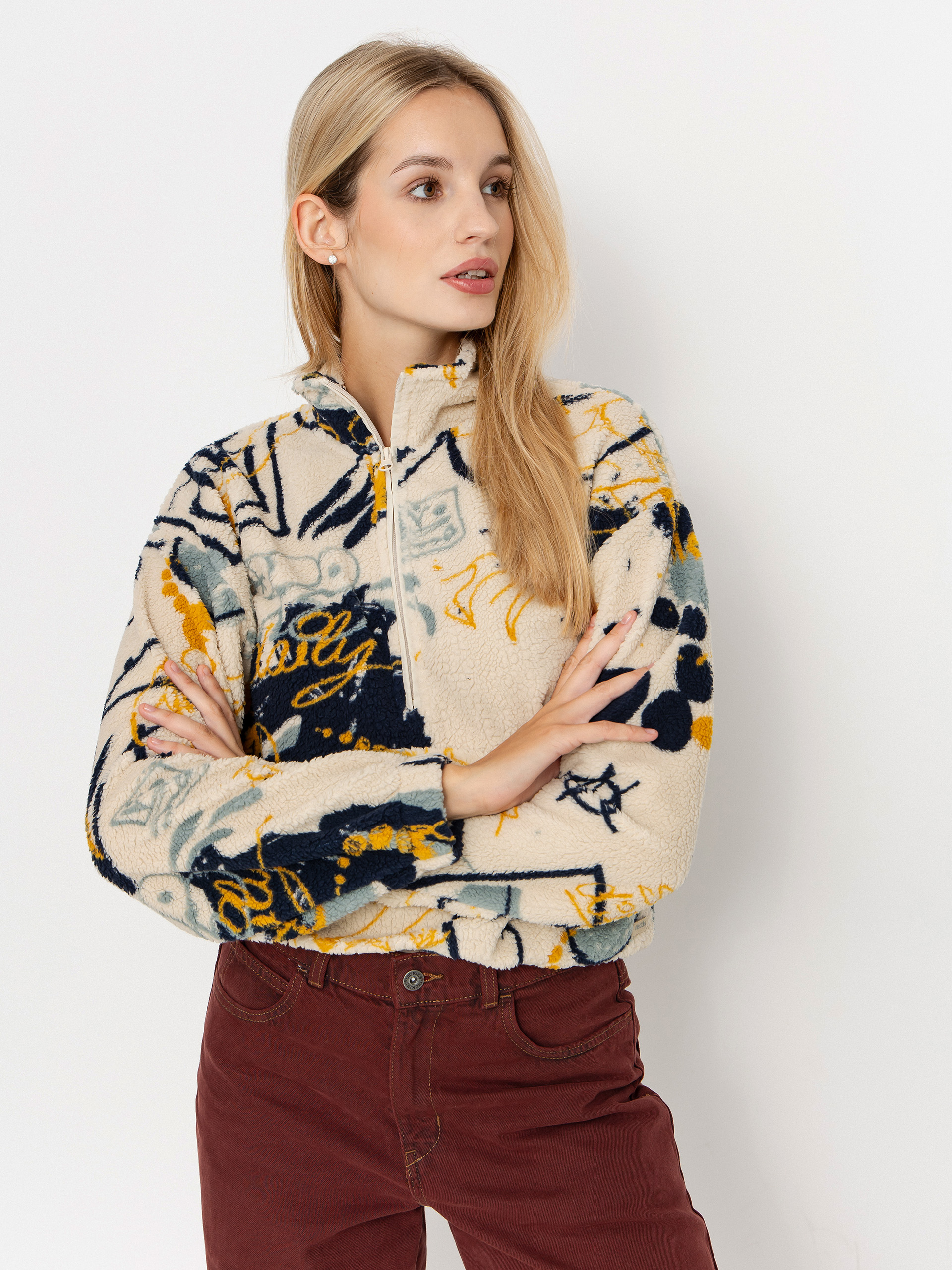 Geacă Iriedaily Arkta Teddy Troyer Wmn (offwhite)