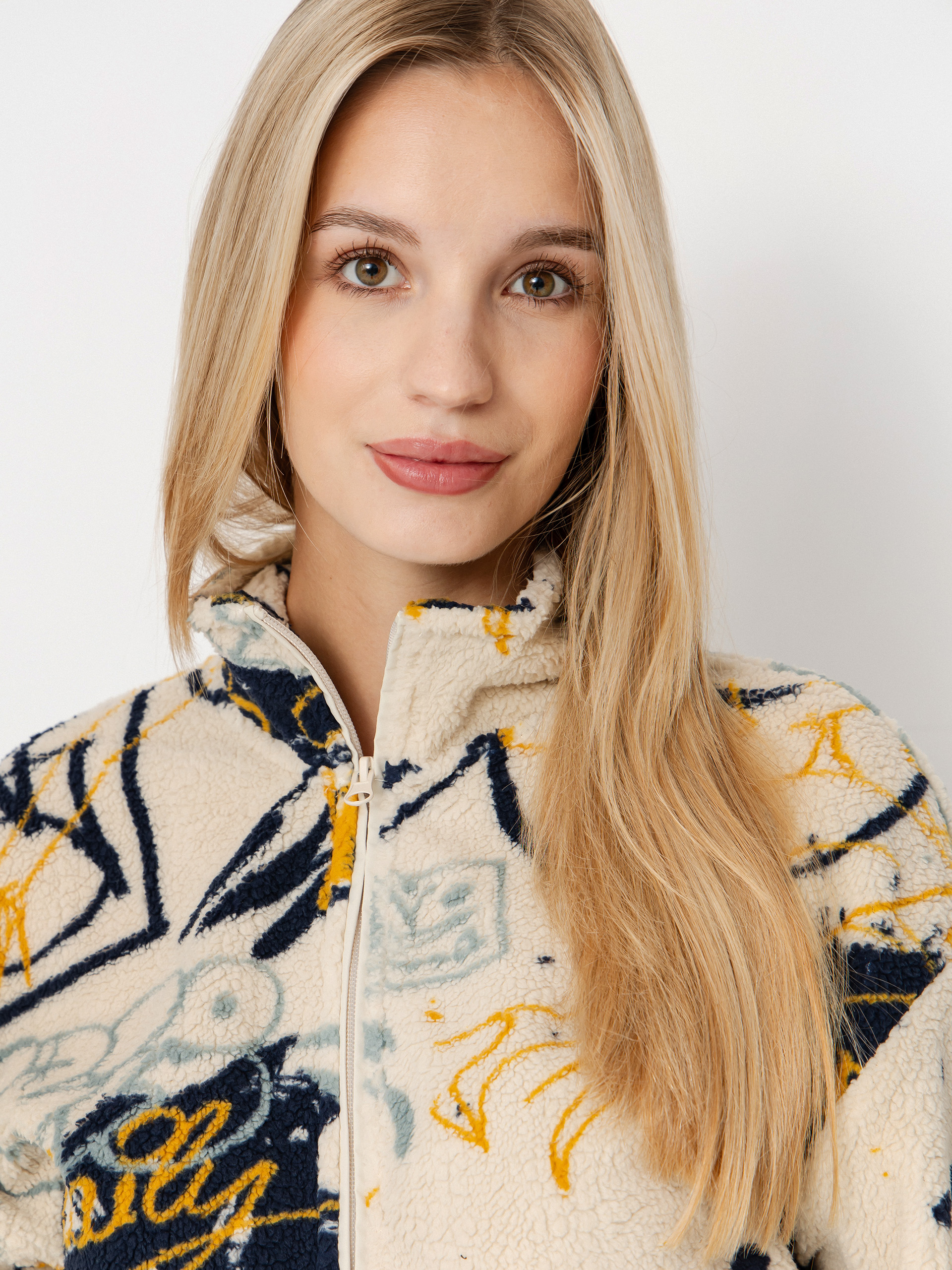 Geacă Iriedaily Arkta Teddy Troyer Wmn (offwhite)