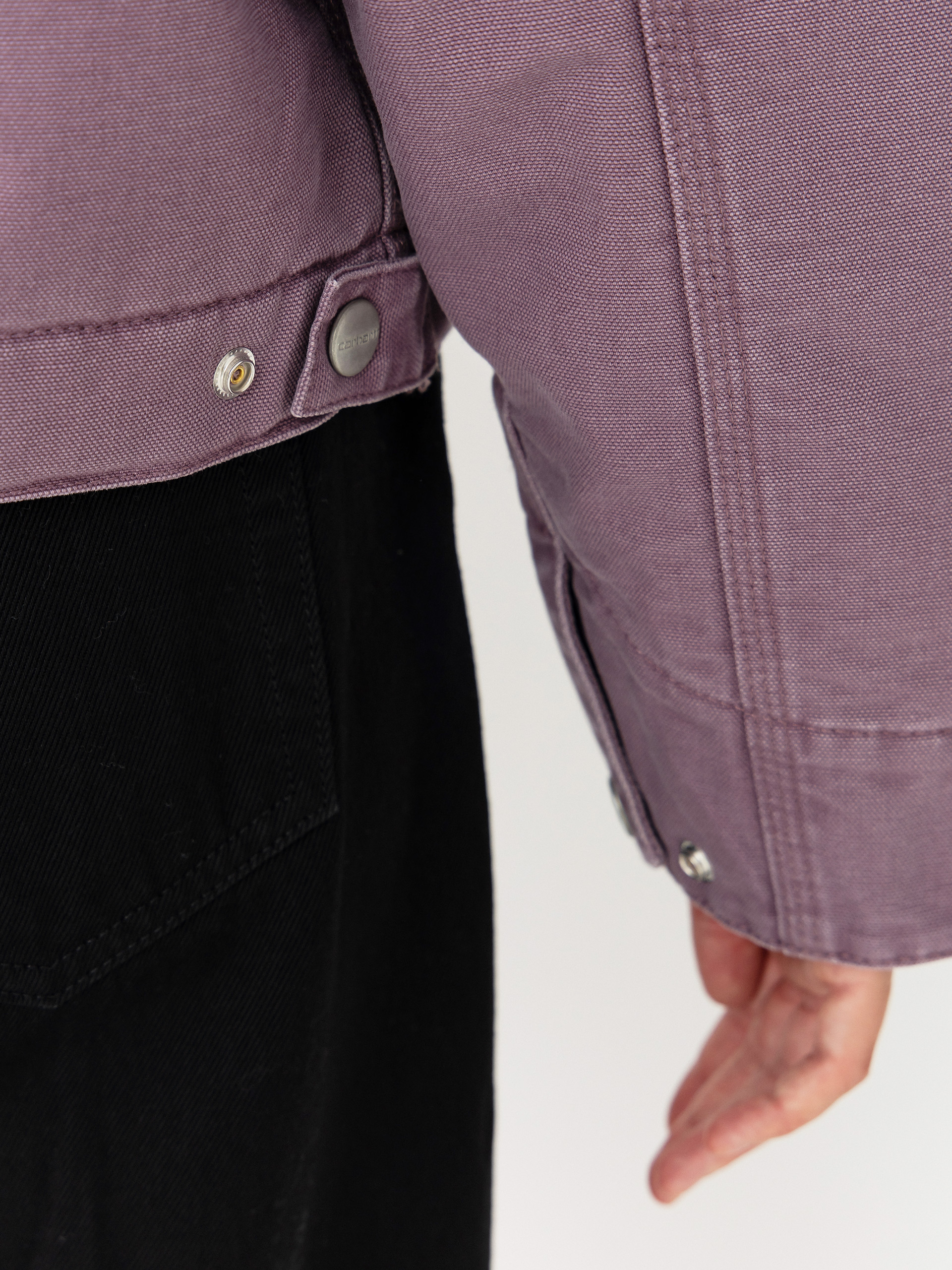 Geacă Carhartt WIP OG Detroit Wmn (phlox/black/stone canvas)