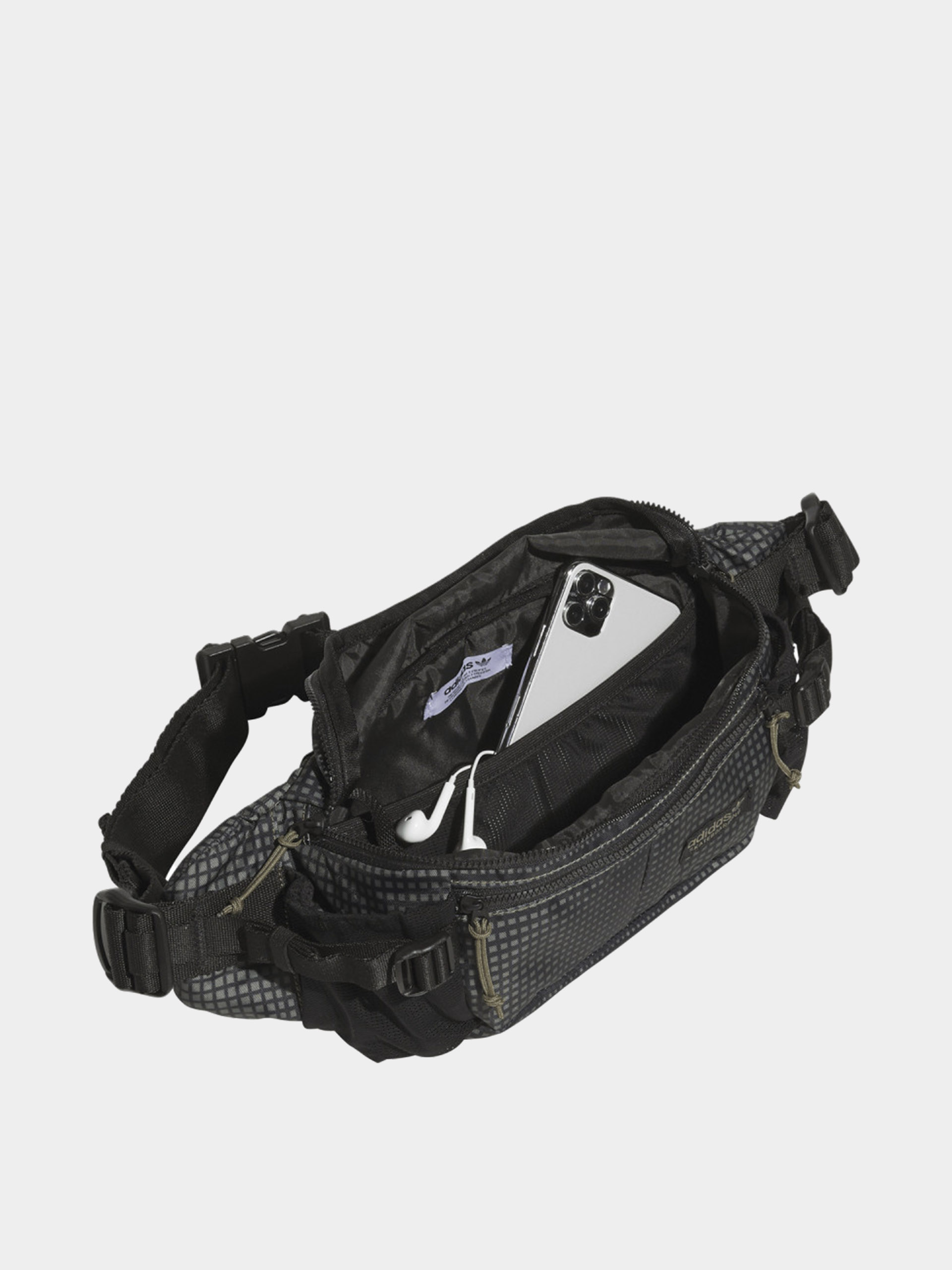 Borsetă de brâu adidas Skatep Cross Body (olistr/black)
