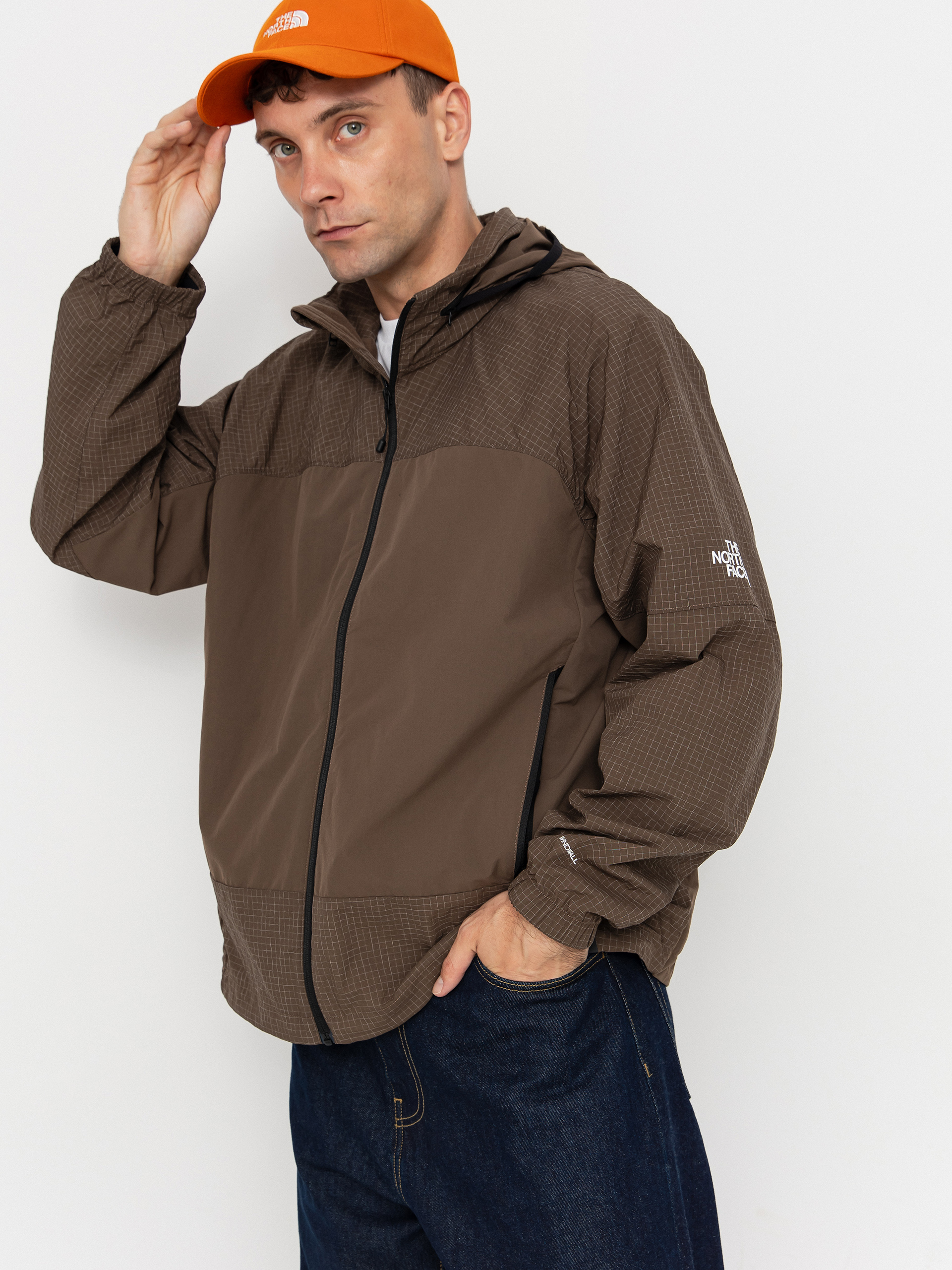 Geacă The North Face Hke Utility Wind (smokey brown)