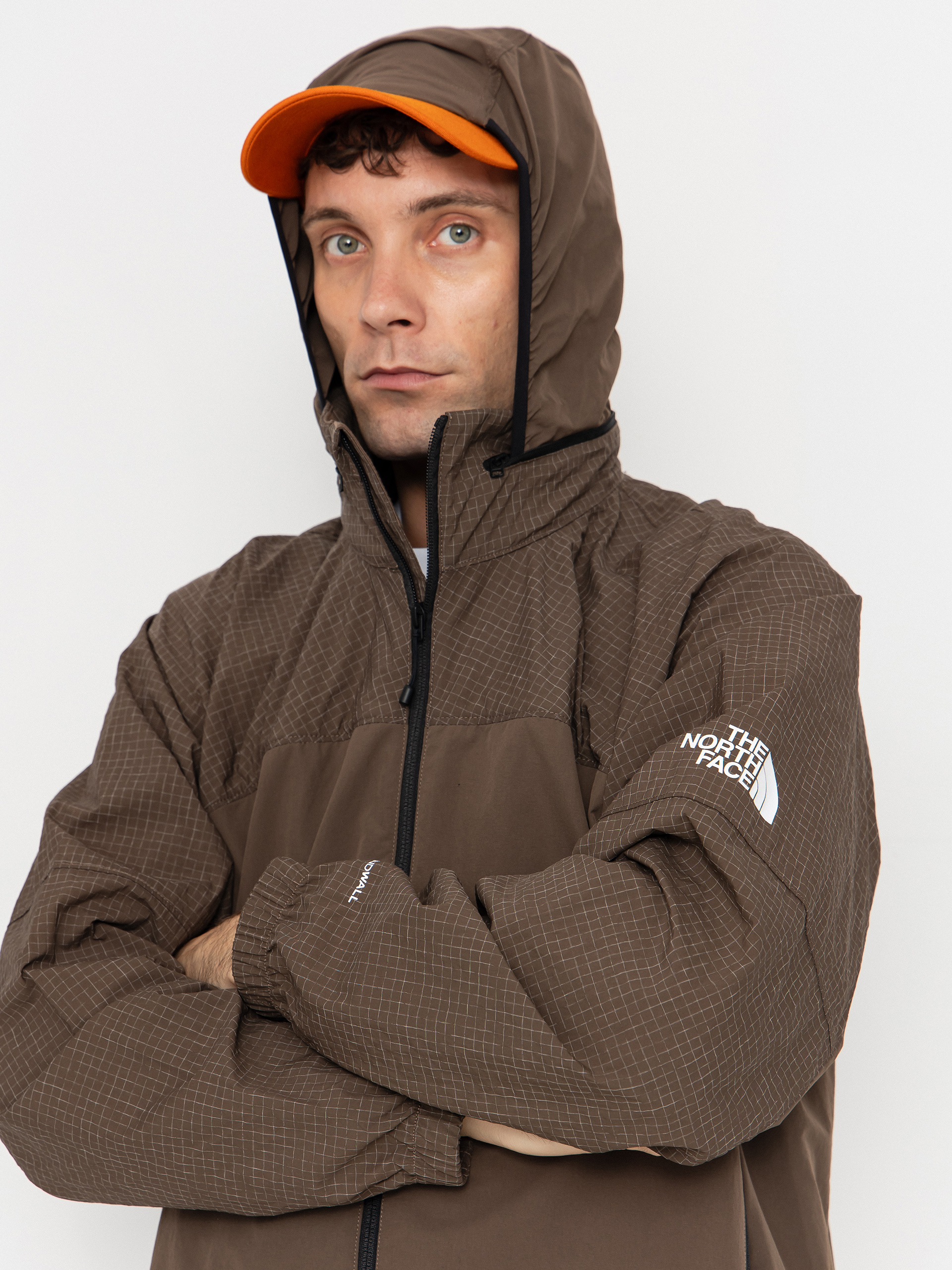 Geacă The North Face Hke Utility Wind (smokey brown)