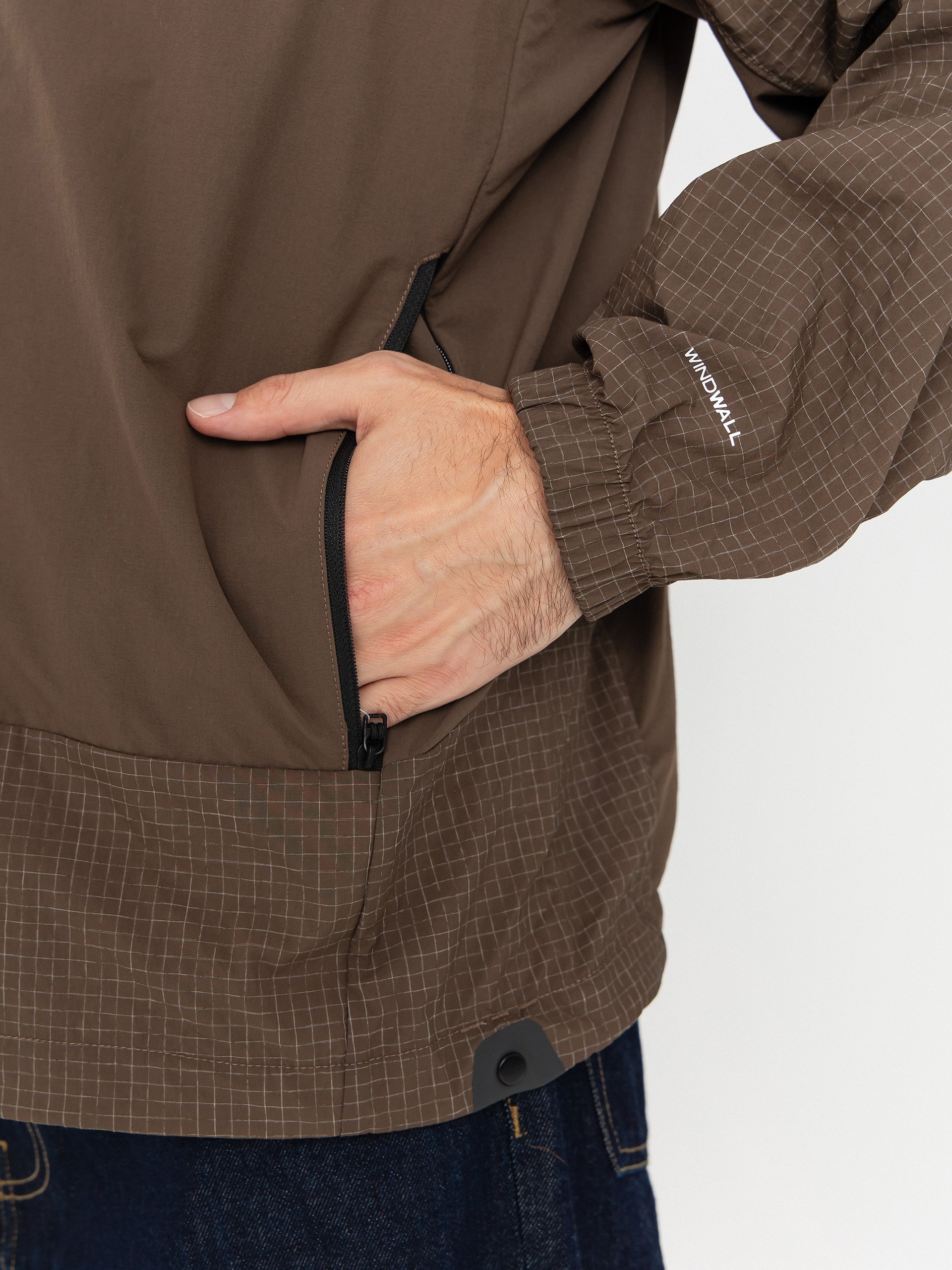 Geacă The North Face Hke Utility Wind (smokey brown)