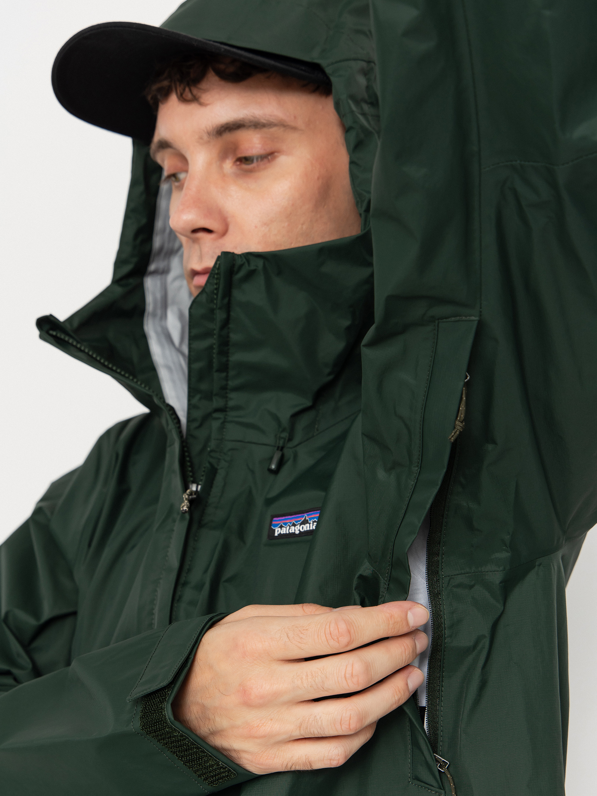 Geacă Patagonia Torrentshell 3L (old growth green)