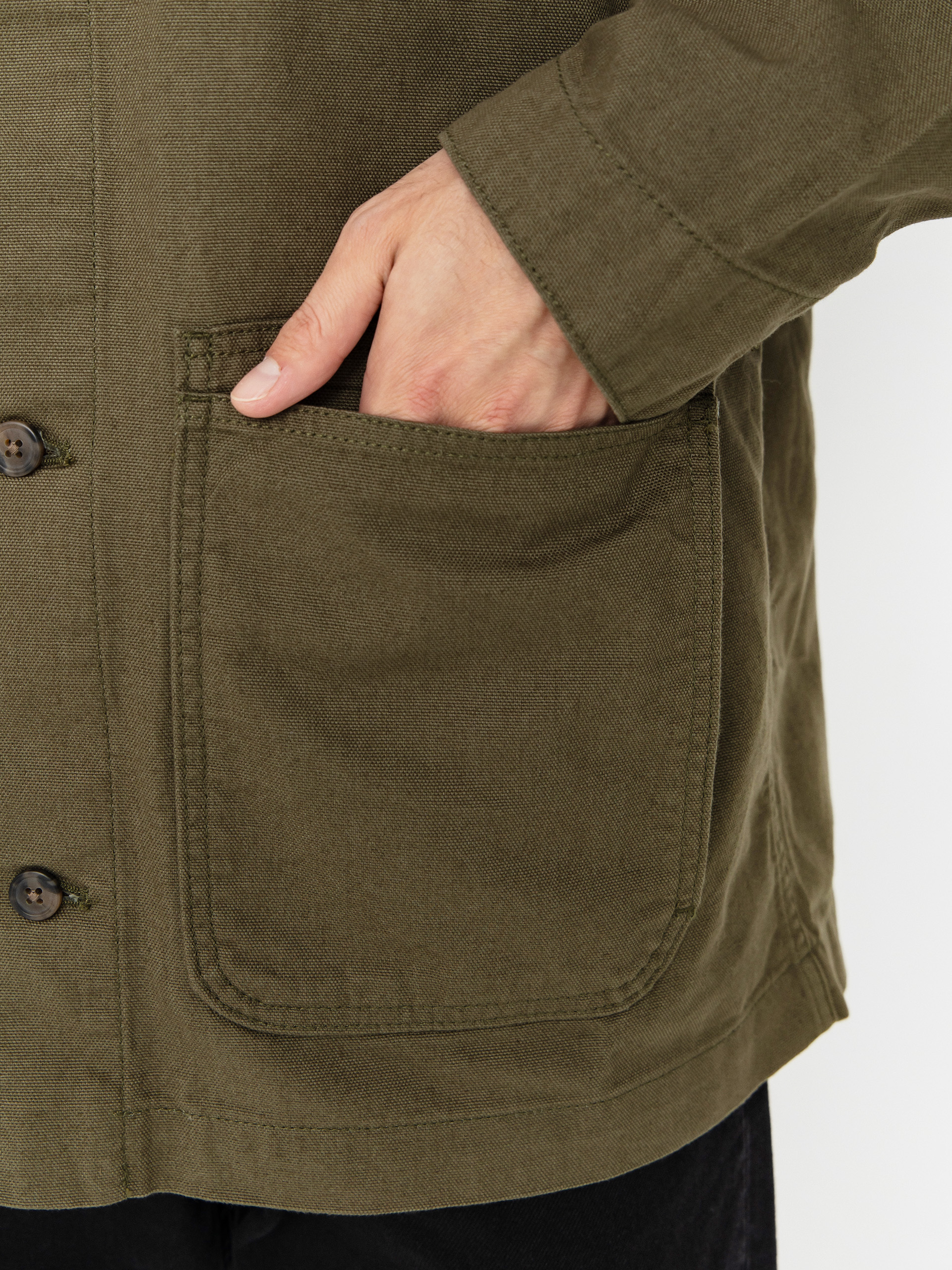 Geacă Patagonia Point Reyes Canvas (basin green)