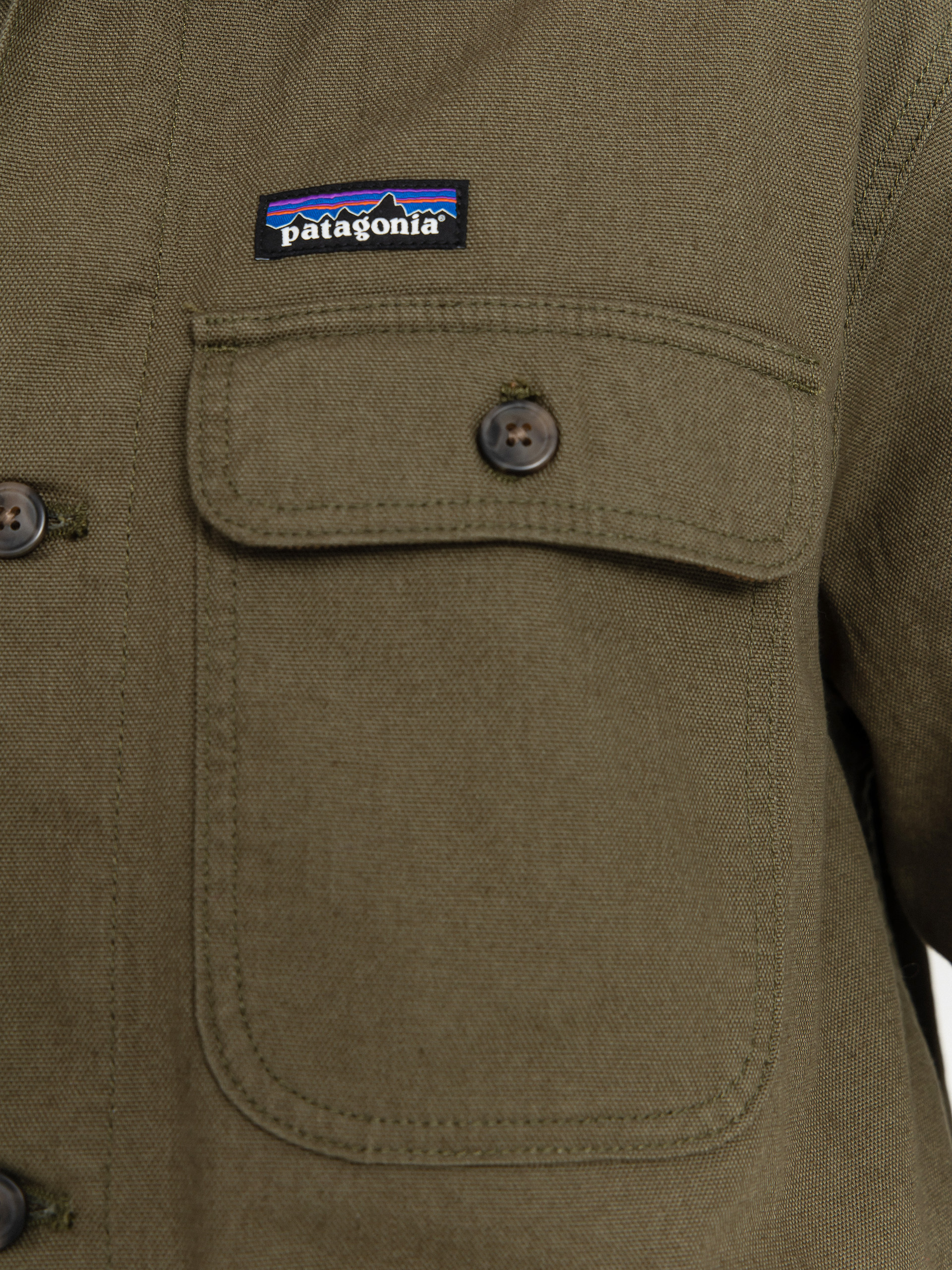 Geacă Patagonia Point Reyes Canvas (basin green)