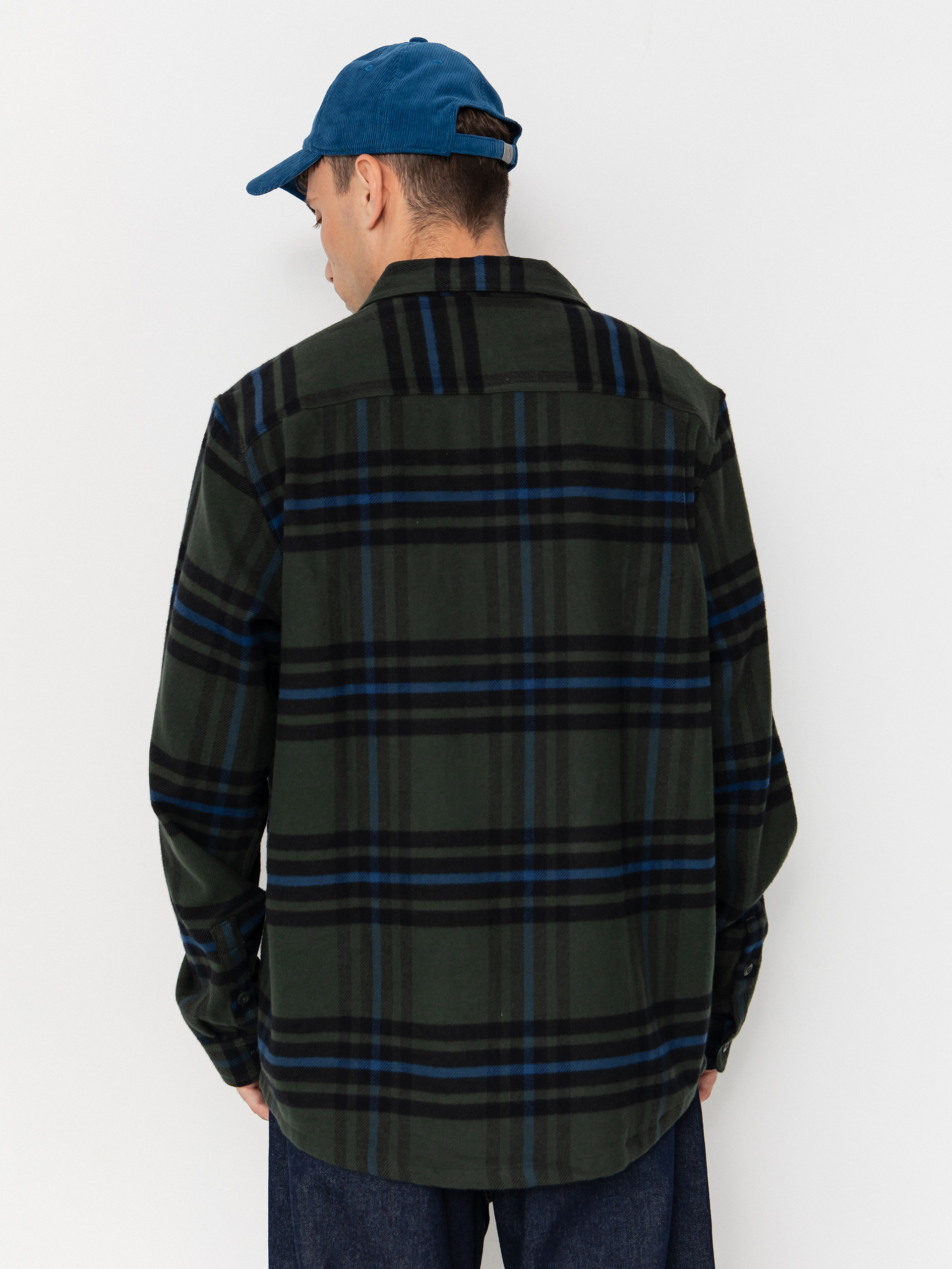 Cămașă Patagonia Fjord Flannel (catch old growth green)