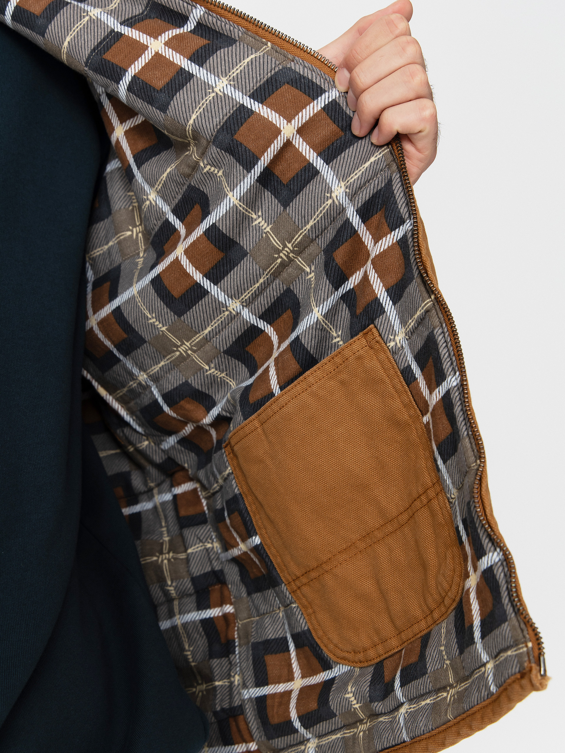 Vestă Dickies x Thrasher Vest (brown duck)