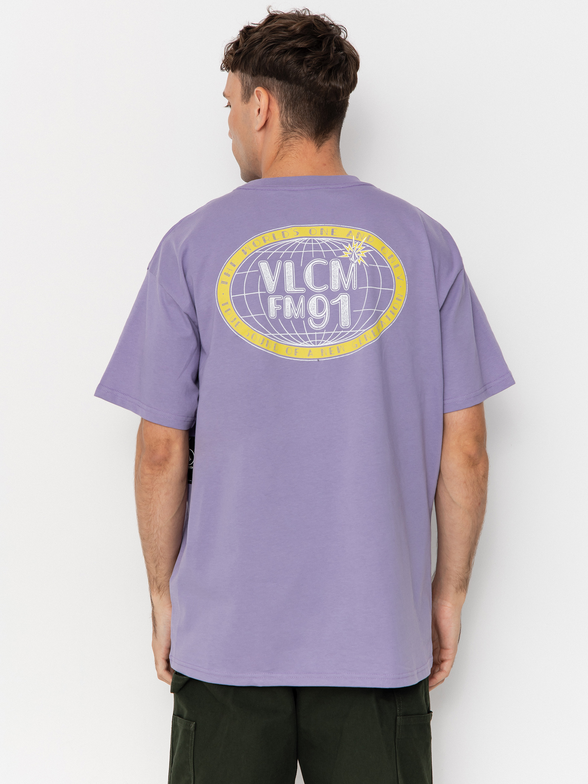 Tricou Volcom Tune In (purple ash)
