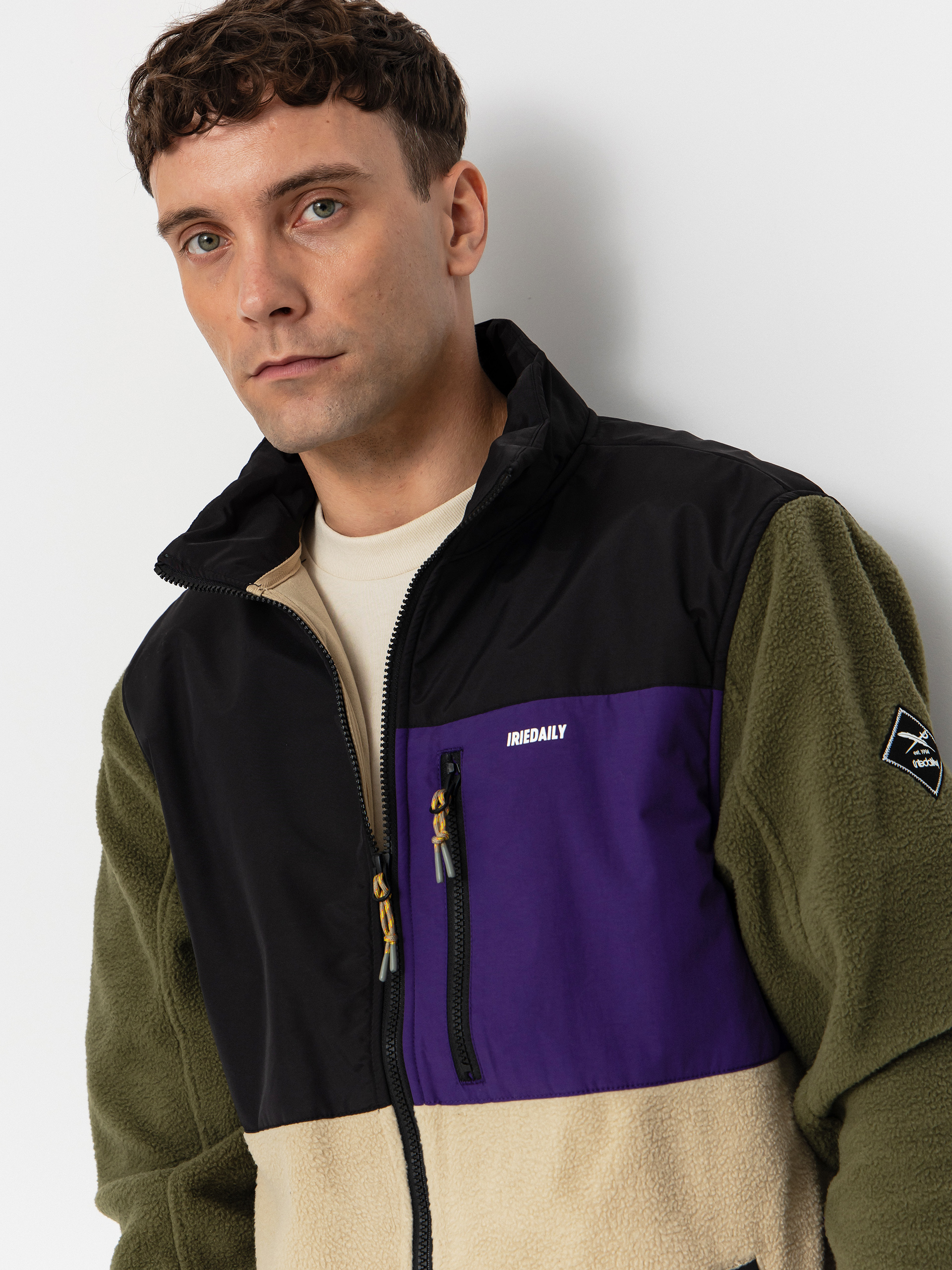 Geacă Iriedaily Auf Deck Fleece (deep purple)