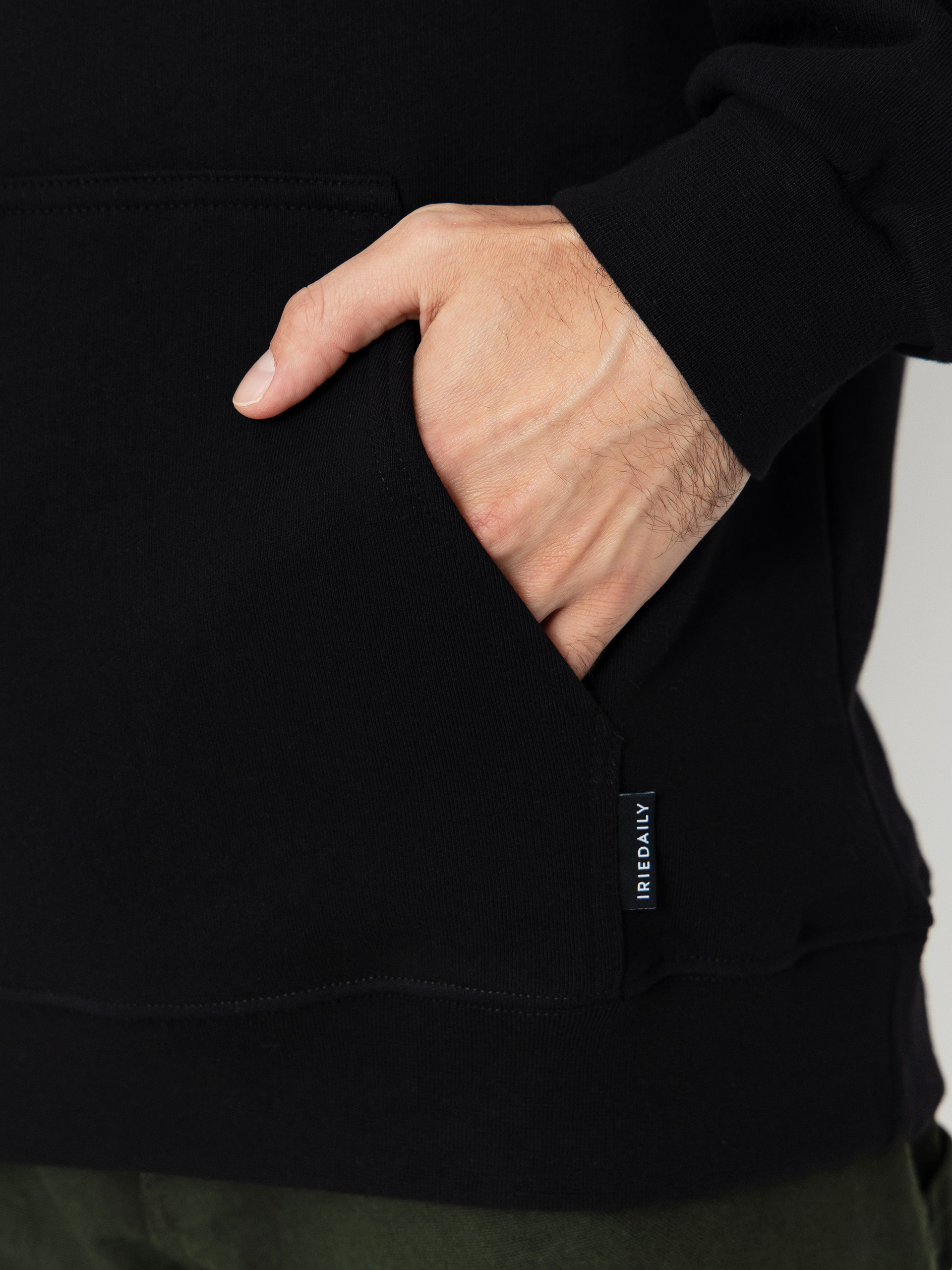 Hanorac cu glugă Iriedaily No Love HD (black)