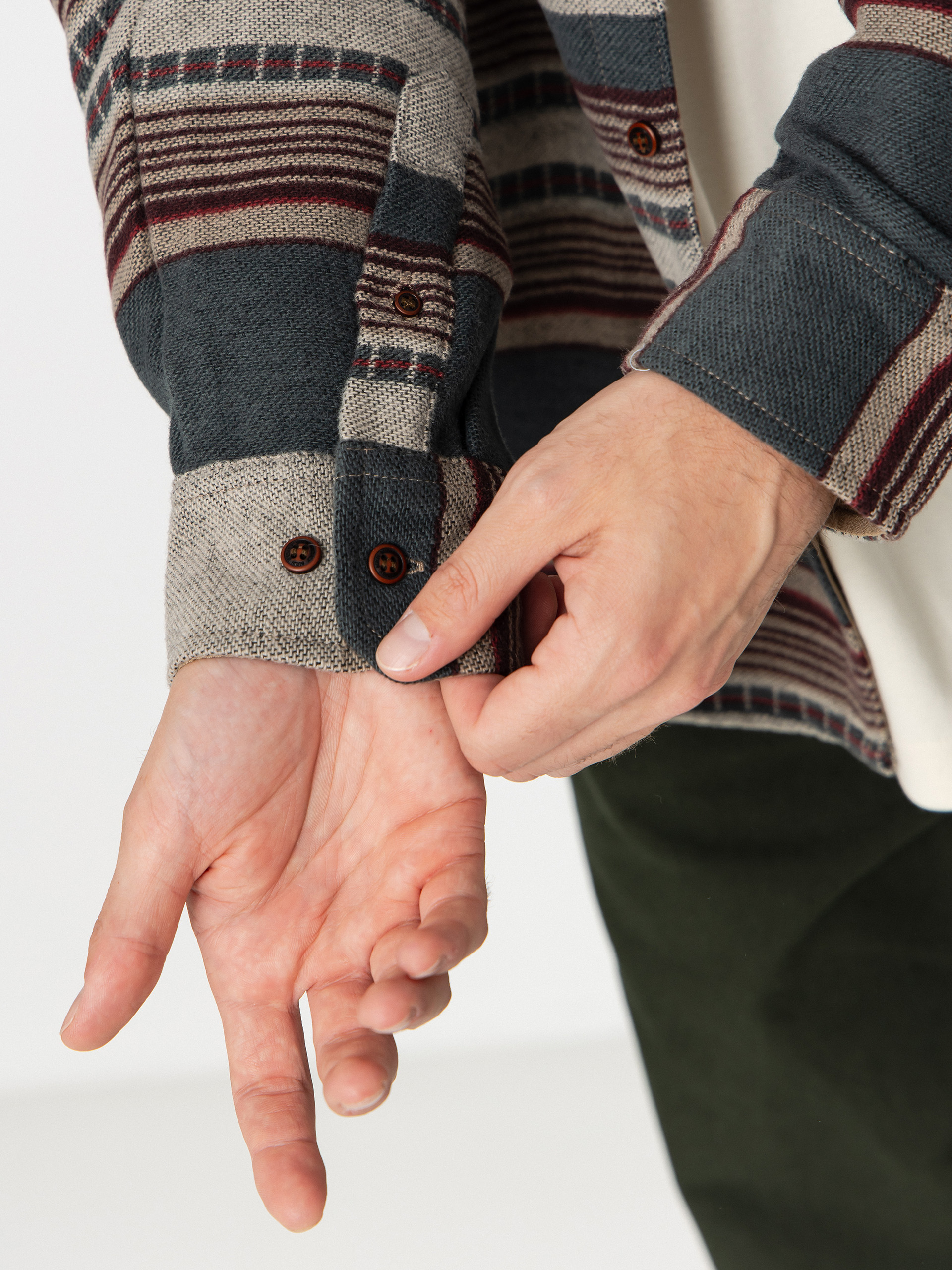 Cămașă Iriedaily Santania (khaki green)