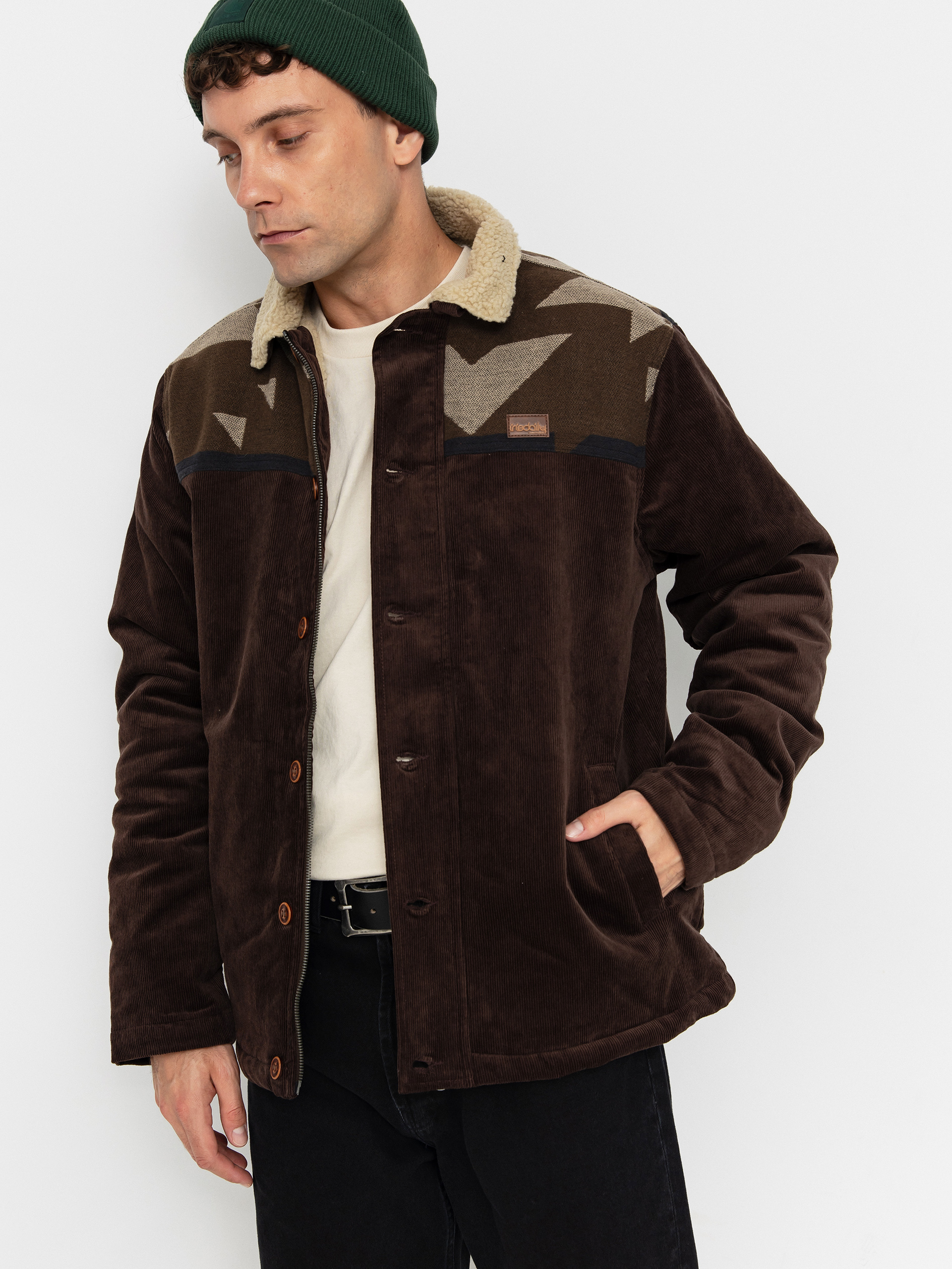 Geacă Iriedaily Trapas (dark coffee)