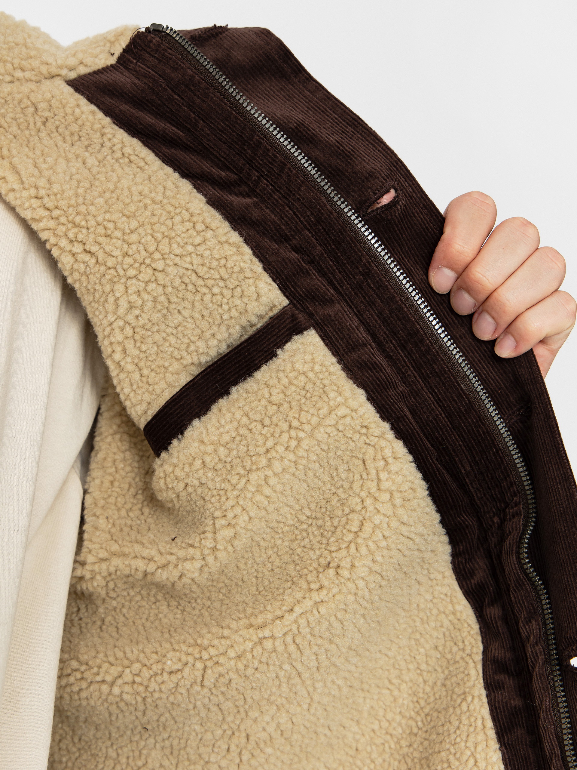 Geacă Iriedaily Trapas (dark coffee)