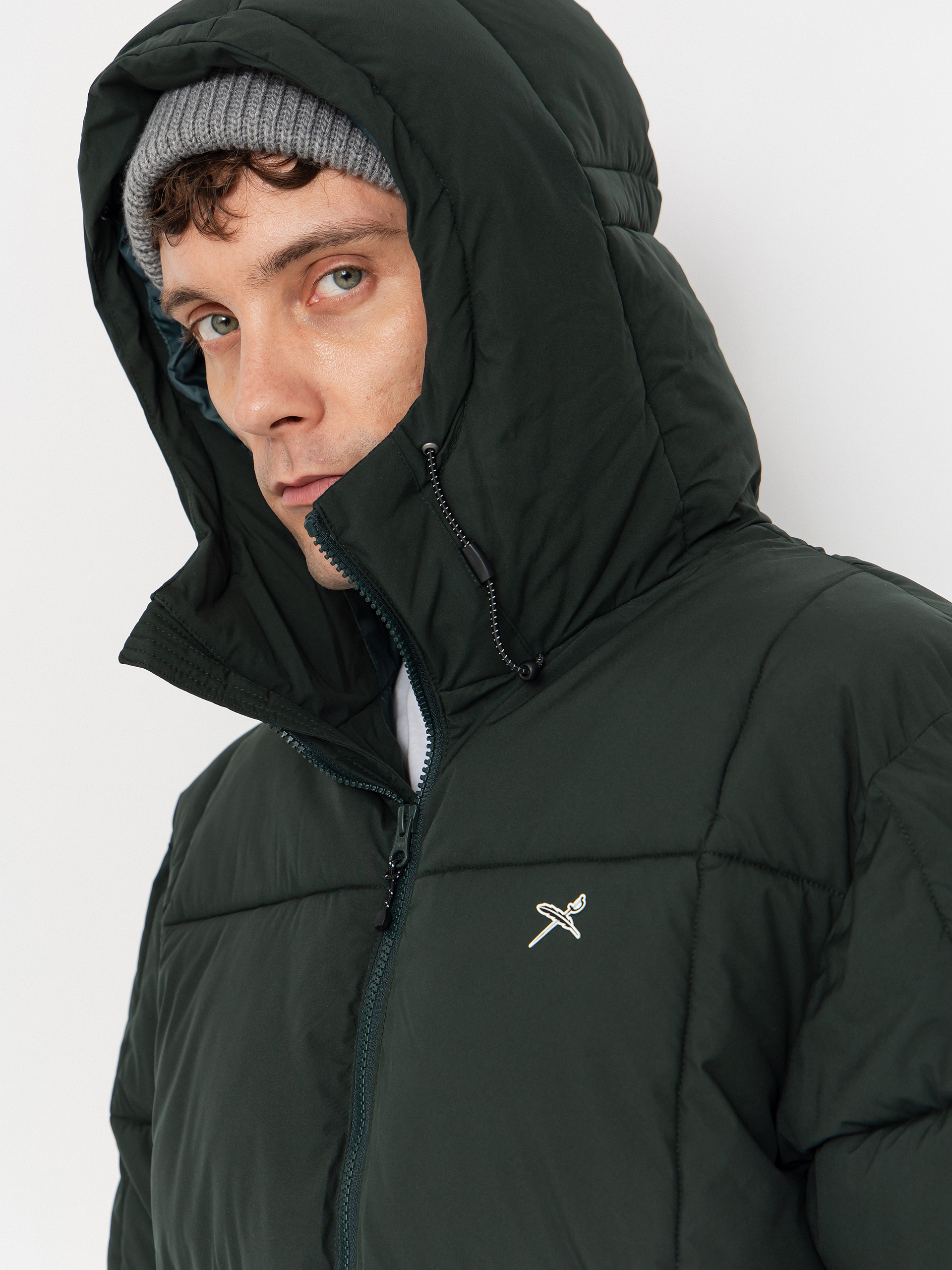 Geacă Iriedaily Carlo Puffer (dark jungle)