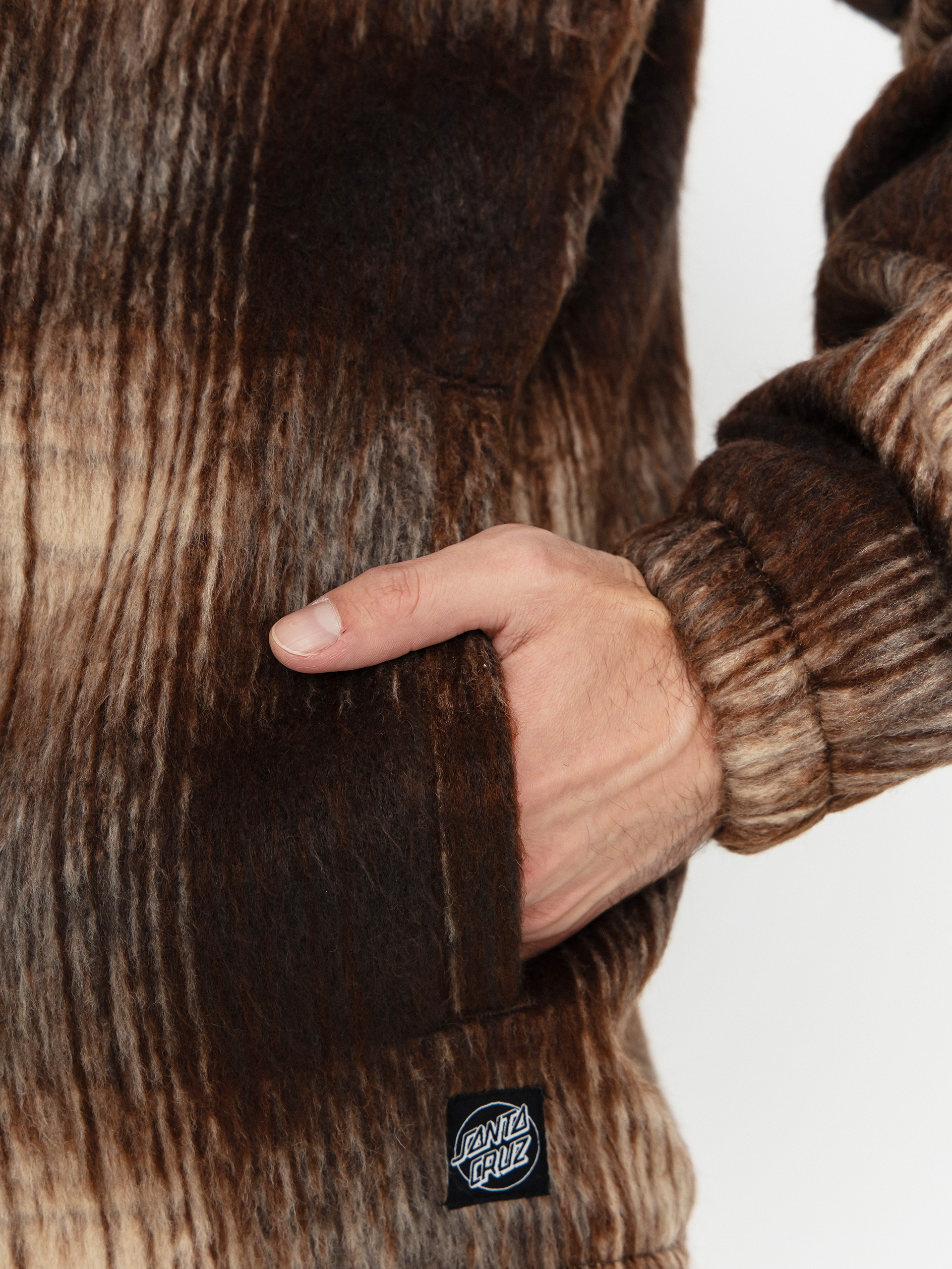 Geacă Santa Cruz Hideout (brown check)