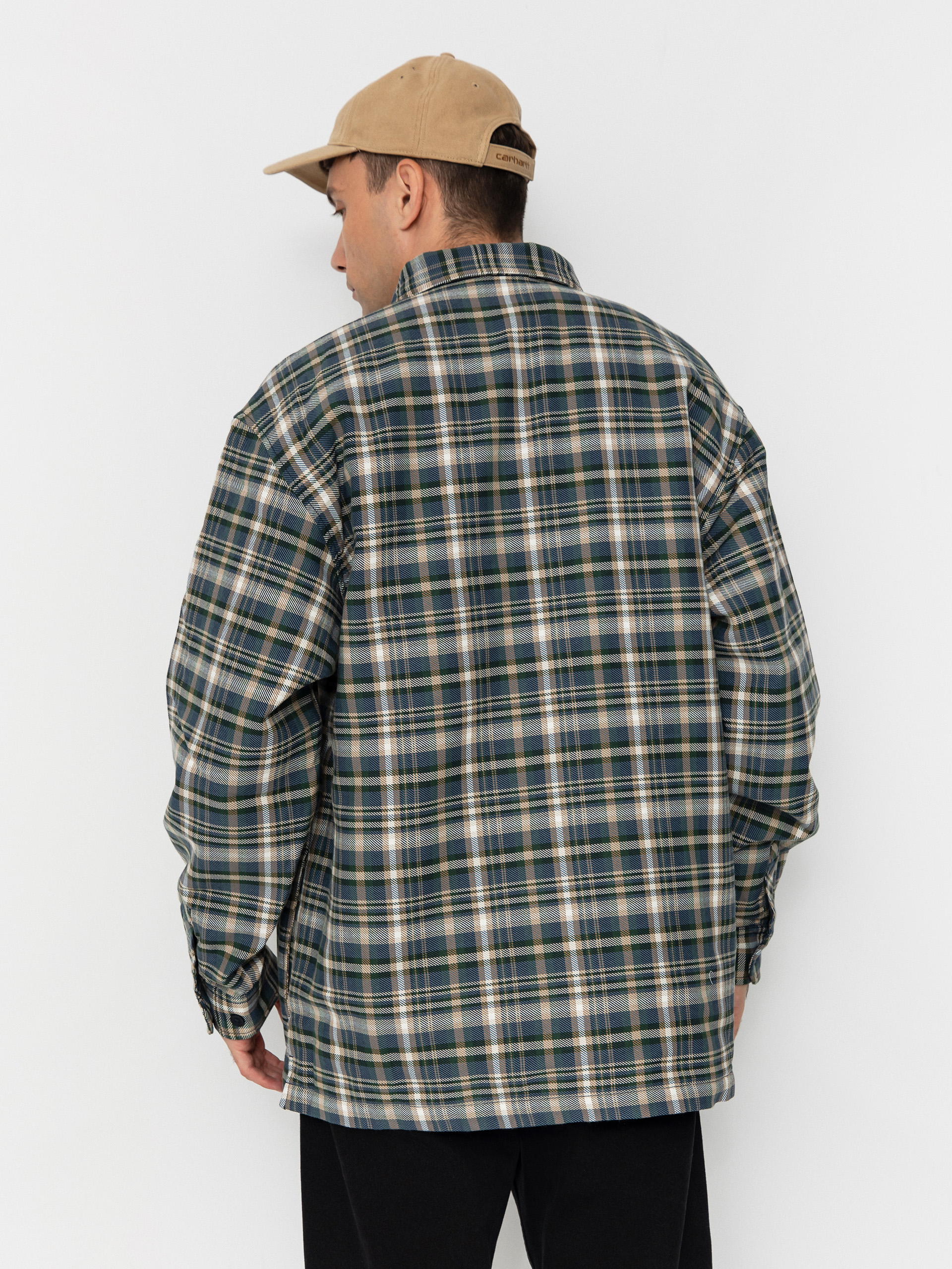 Geacă Carhartt WIP Cronyn (cronyn check/dark navy)