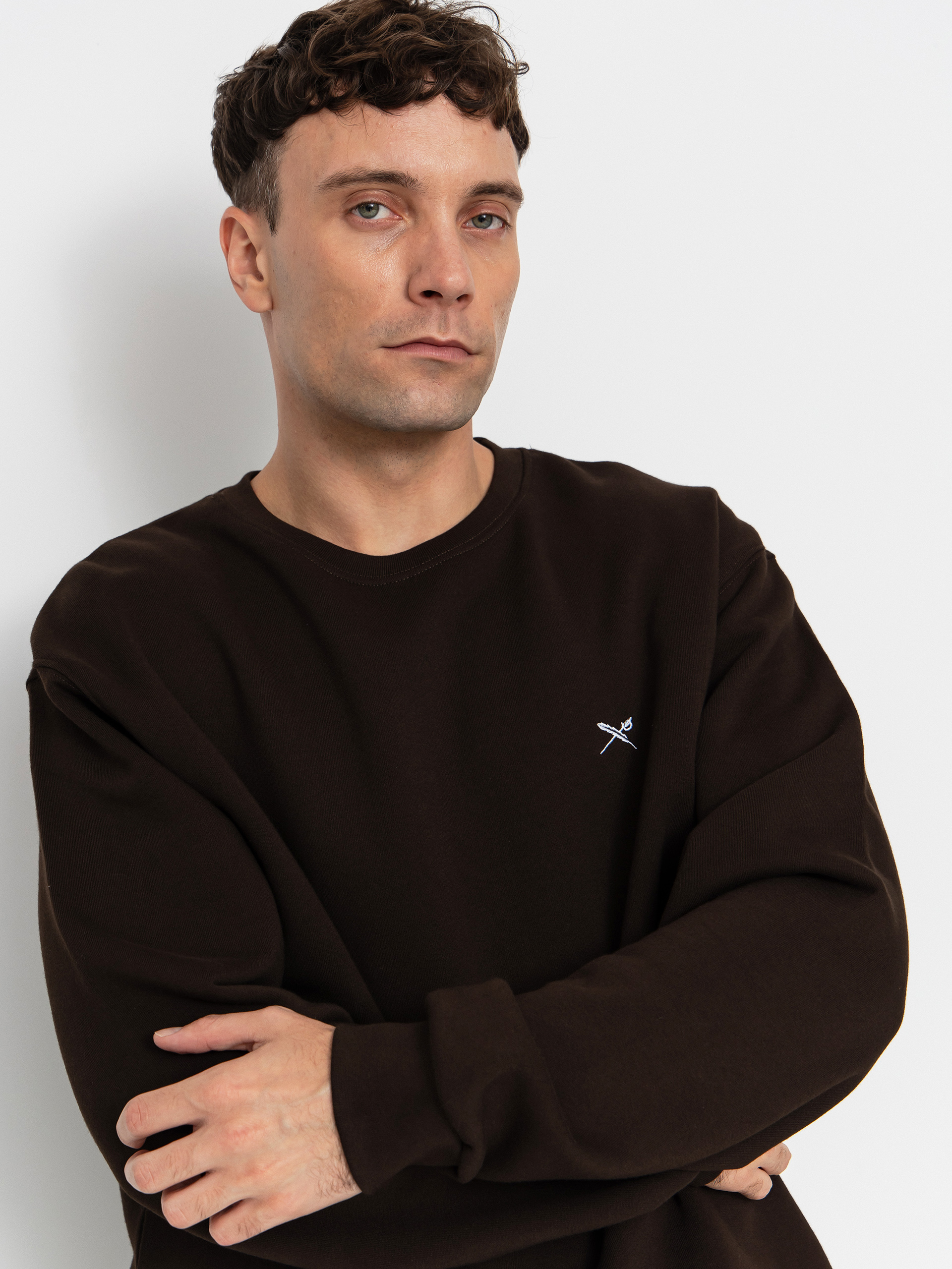 Hanorac Iriedaily Mini Flag 2 (dark coffee)