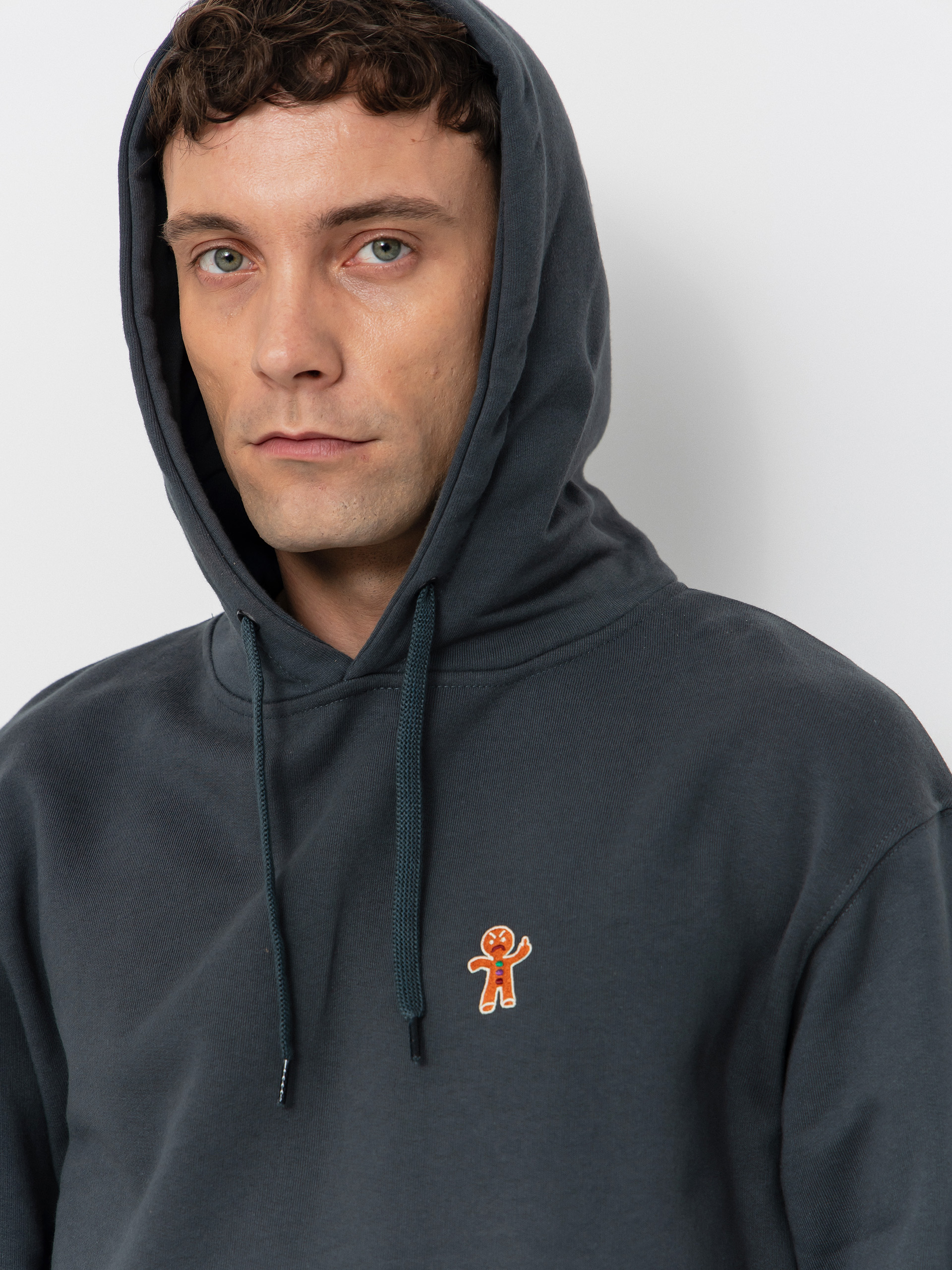 Hanorac cu glugă Iriedaily Cookieman HD (dark jungle)