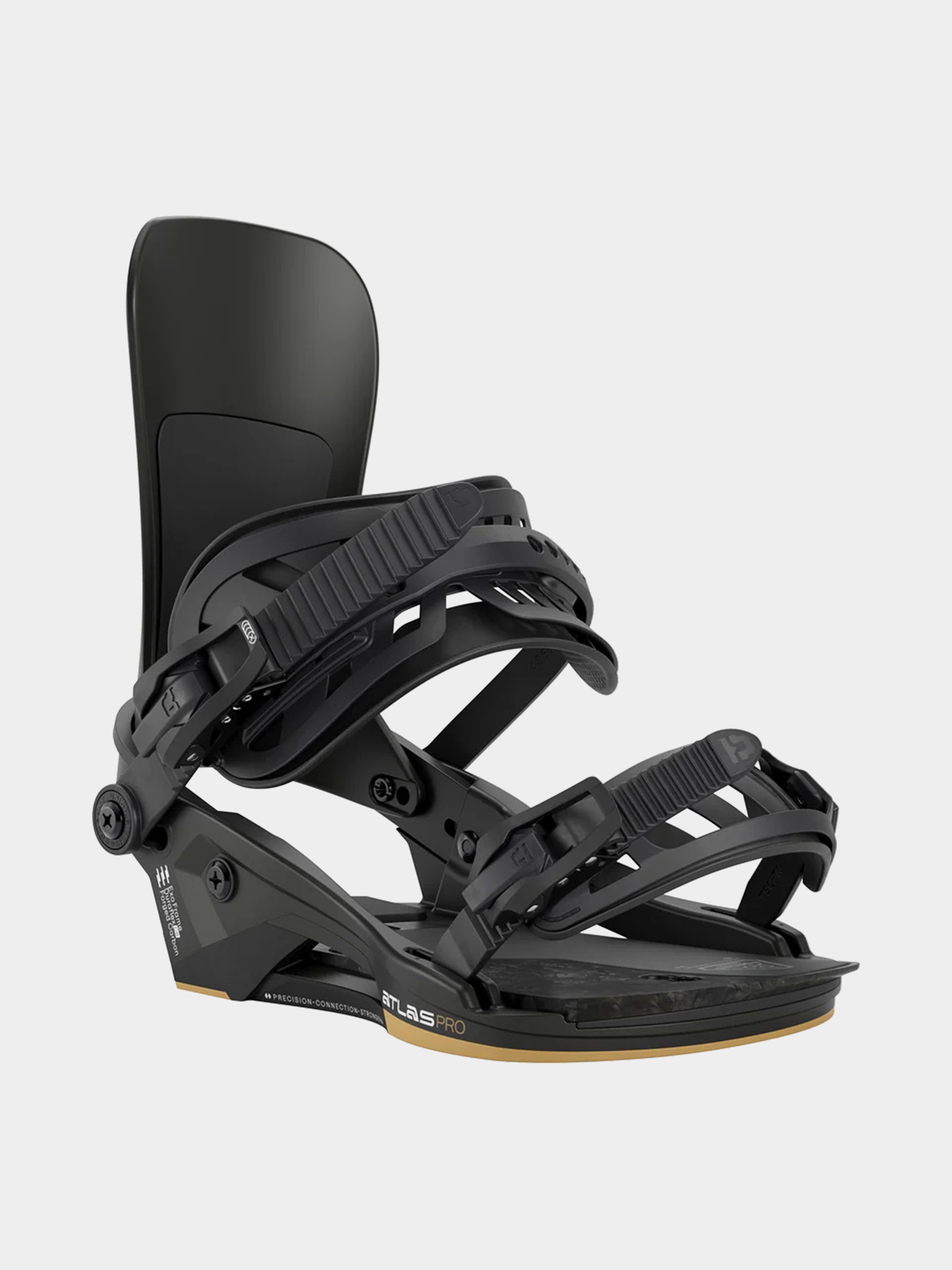 Pentru bărbați Legături pentru snowboard Union Atlas Pro (metallic black)