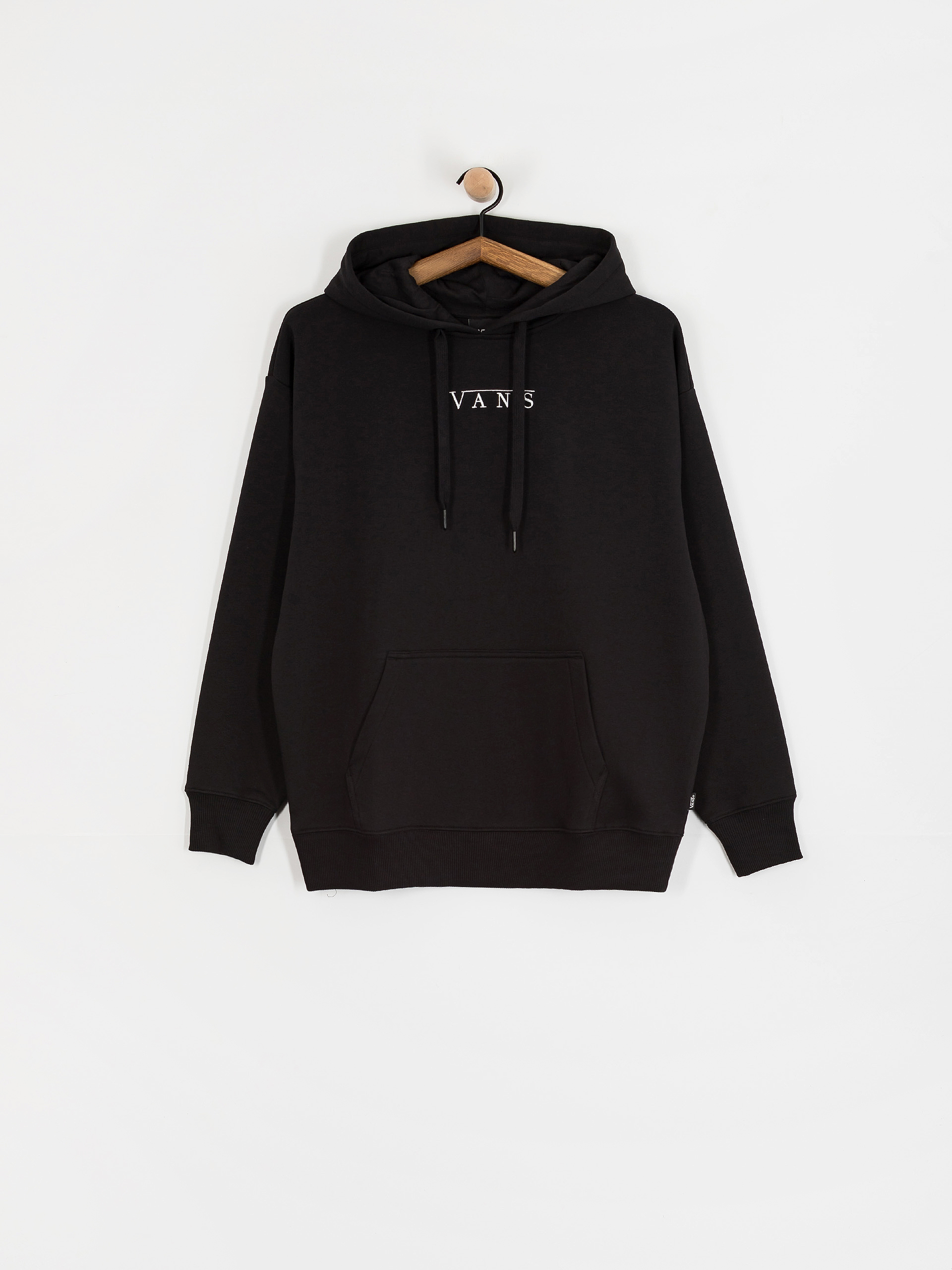 Hanorac cu glugă Vans Talk Talk Os HD Wmn (black)