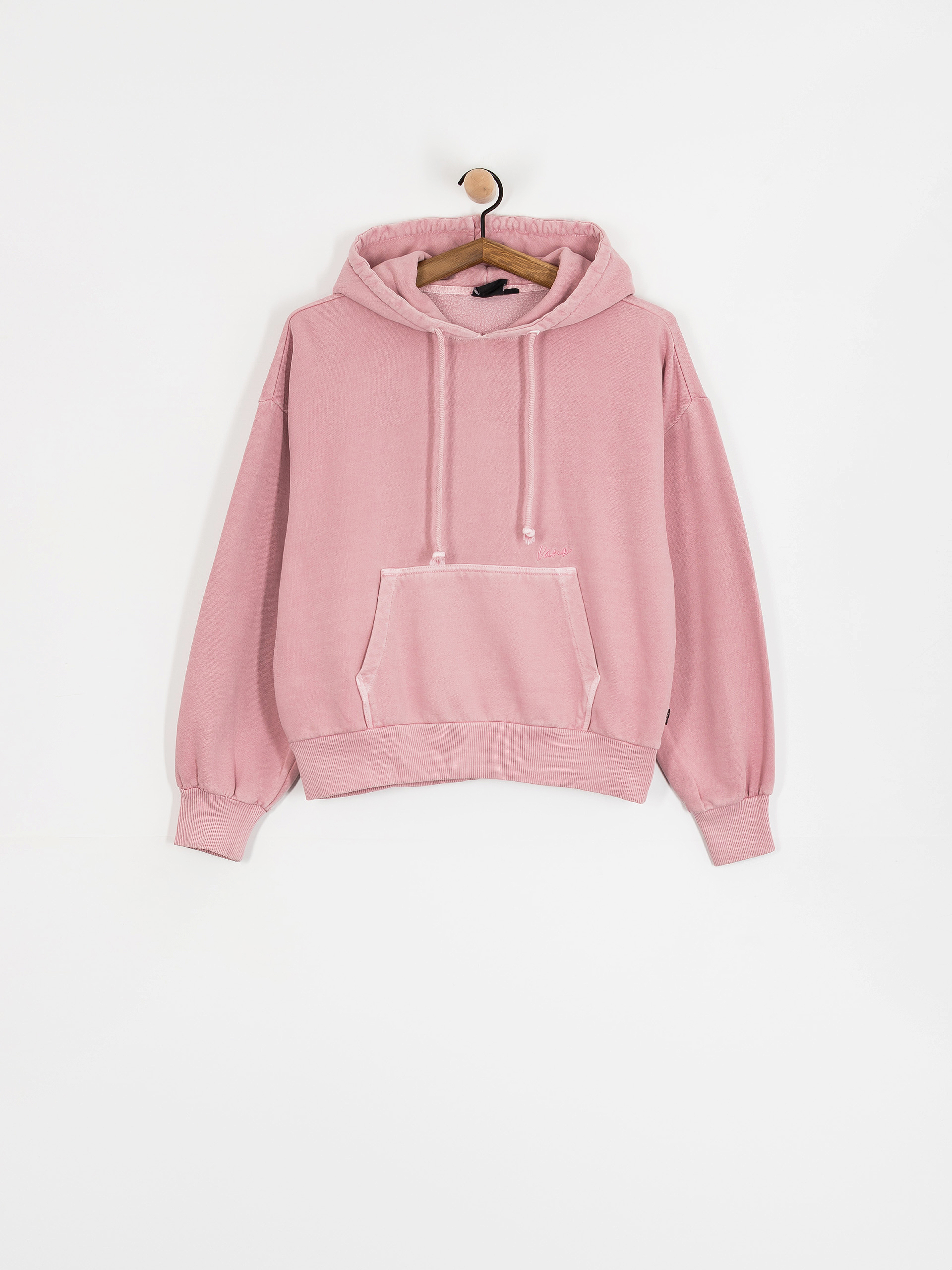 Hanorac cu glugă Vans Retro HD Wmn (pink dawn)