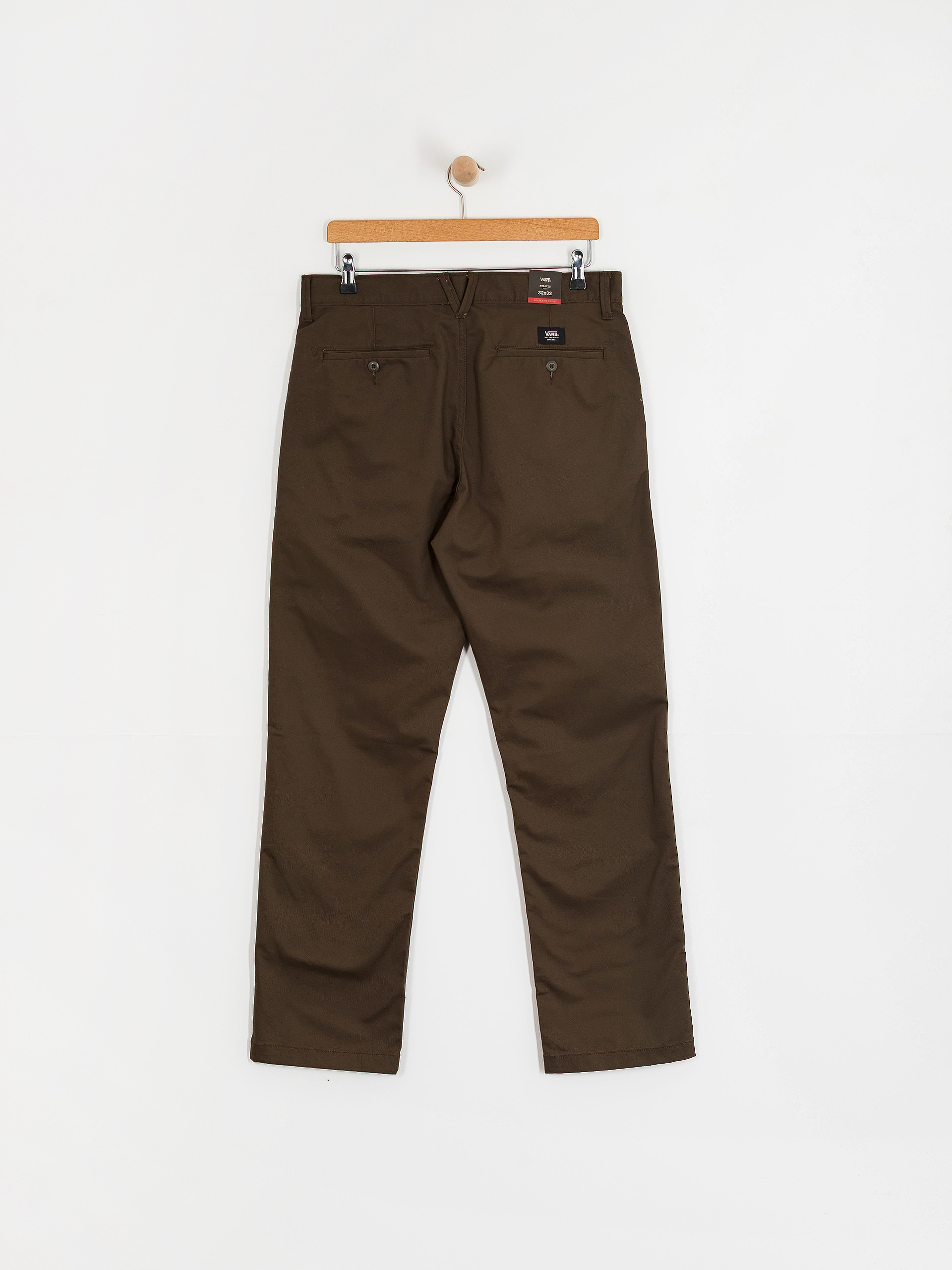 Pantaloni Vans Authentic Chino Relaxed (coal brown)