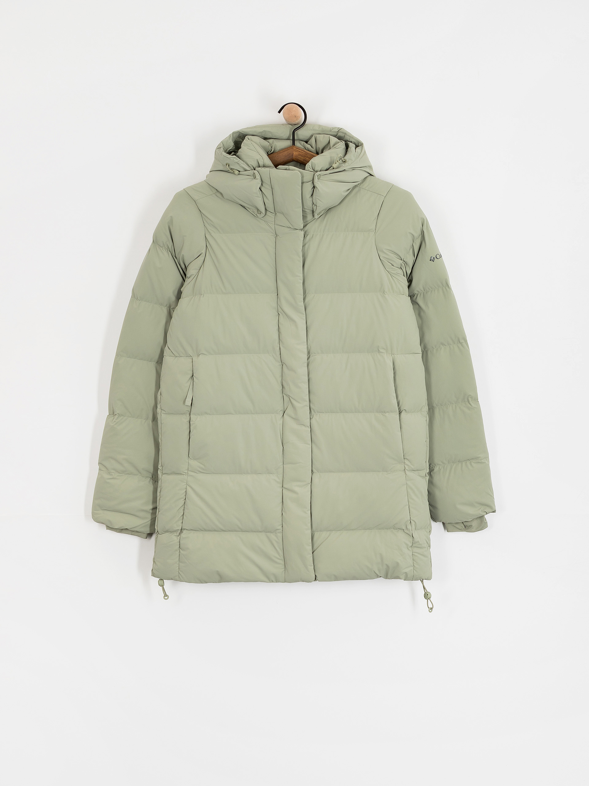 Geacă Columbia Amaze Puff Mid Hooded Wmn (safari)