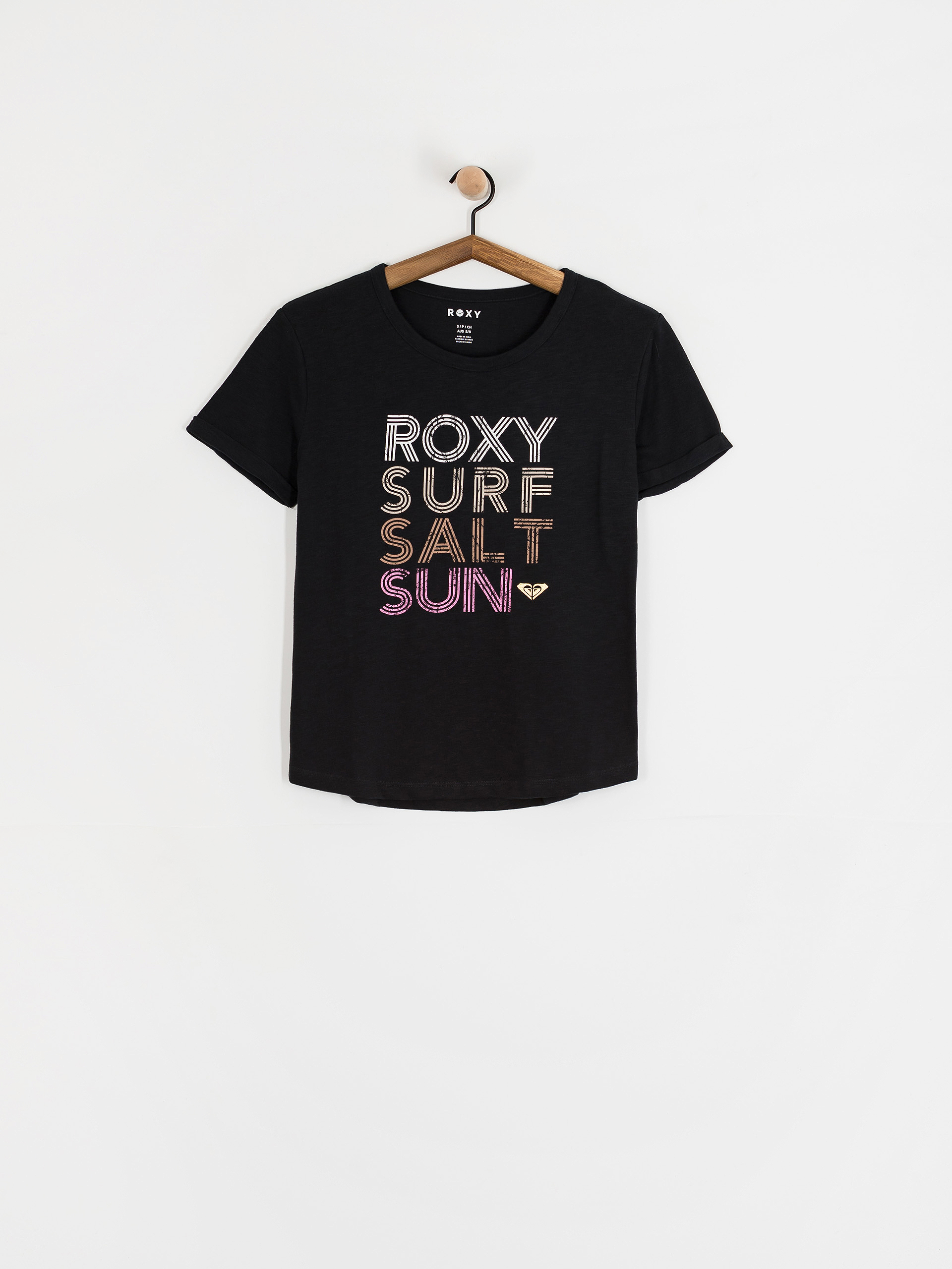 Tricou Roxy Vl Oceanwave Regular Wmn (anthracite)