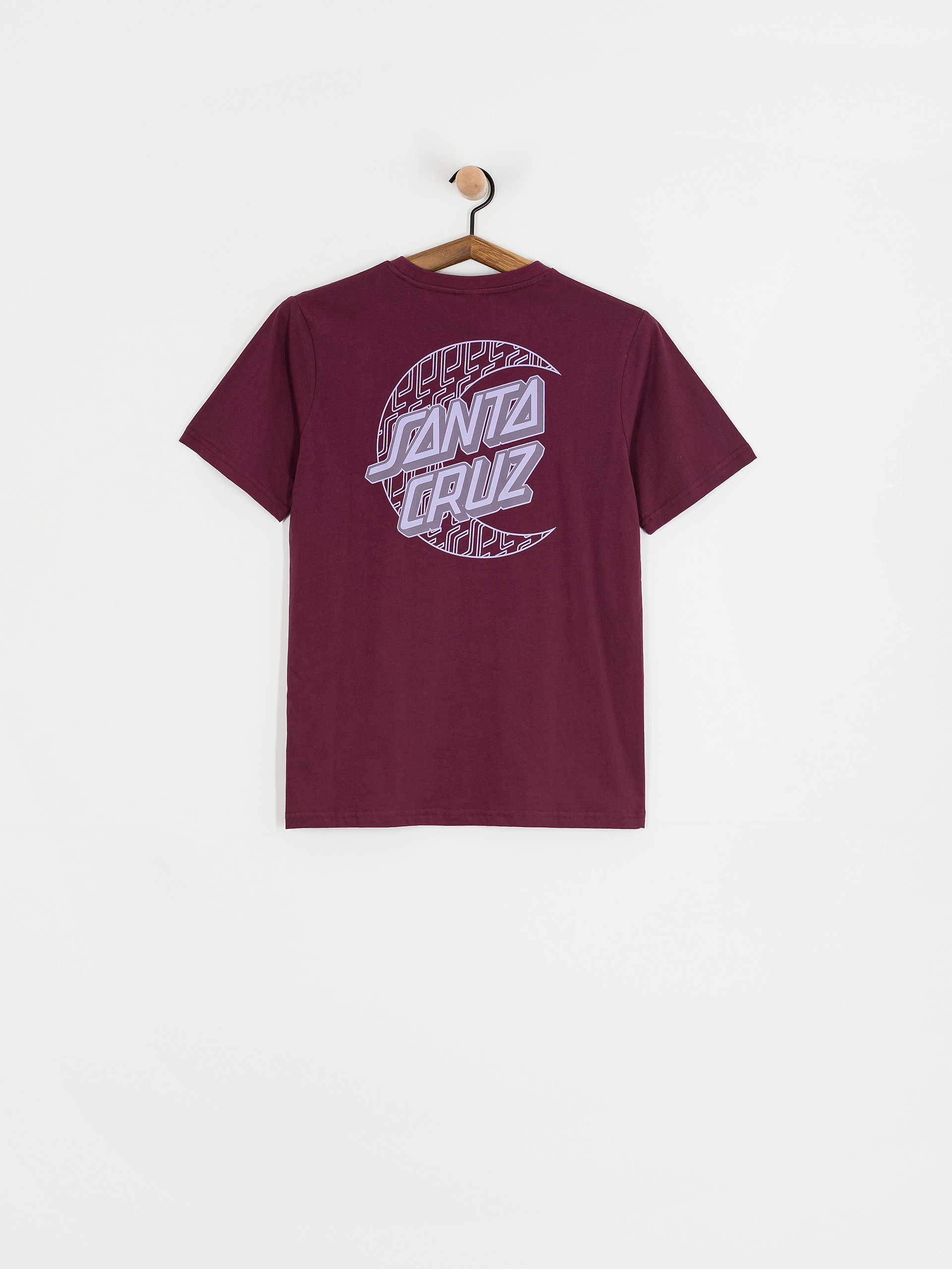 Tricou Santa Cruz Imprint Moon Dot Wmn (dark cherry)