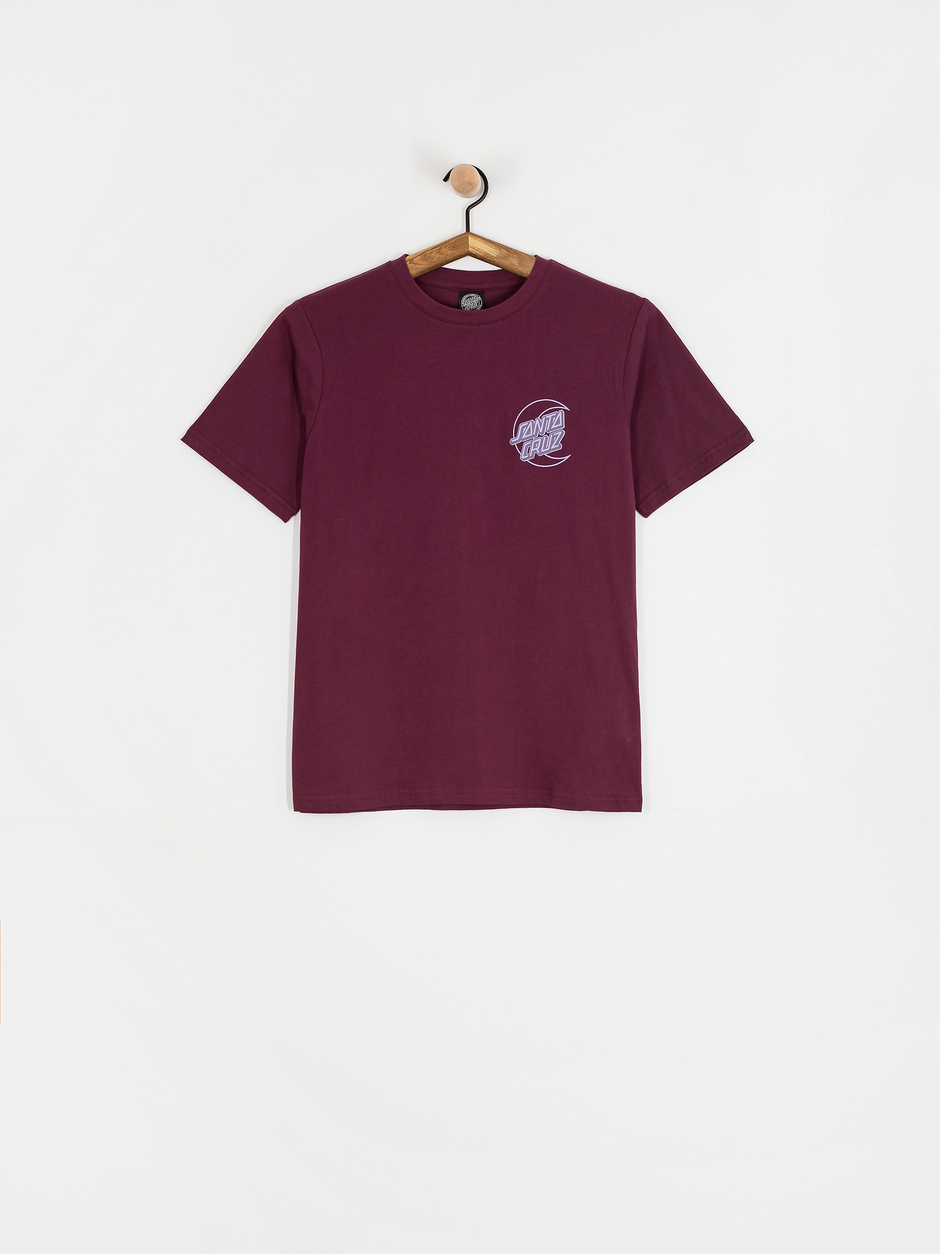 Tricou Santa Cruz Imprint Moon Dot Wmn (dark cherry)