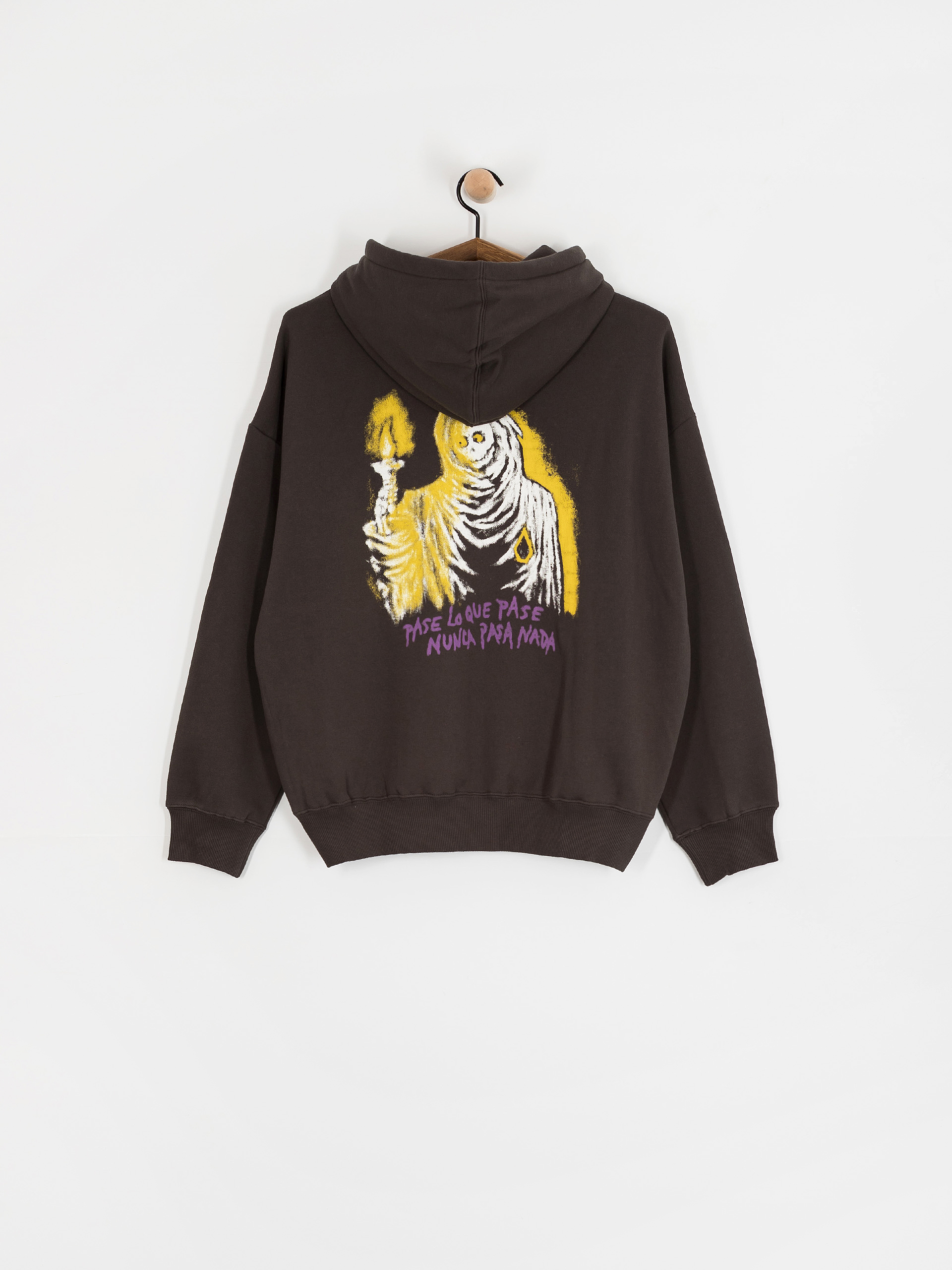 Hanorac cu glugă Volcom Moove On HD Wmn (vintage black)