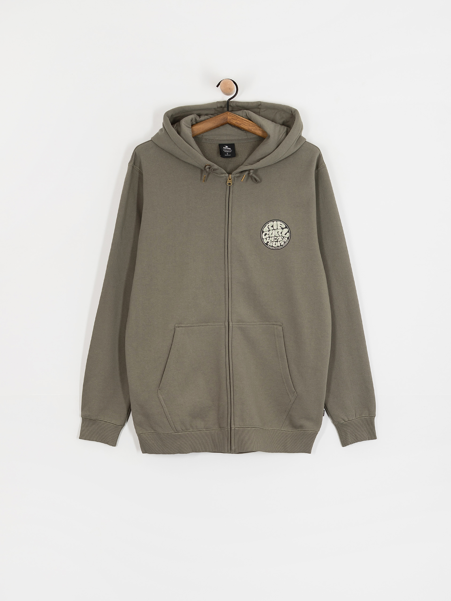 Hanorac cu glugă Rip Curl Wettie Passage Icon ZHD (cactus green)